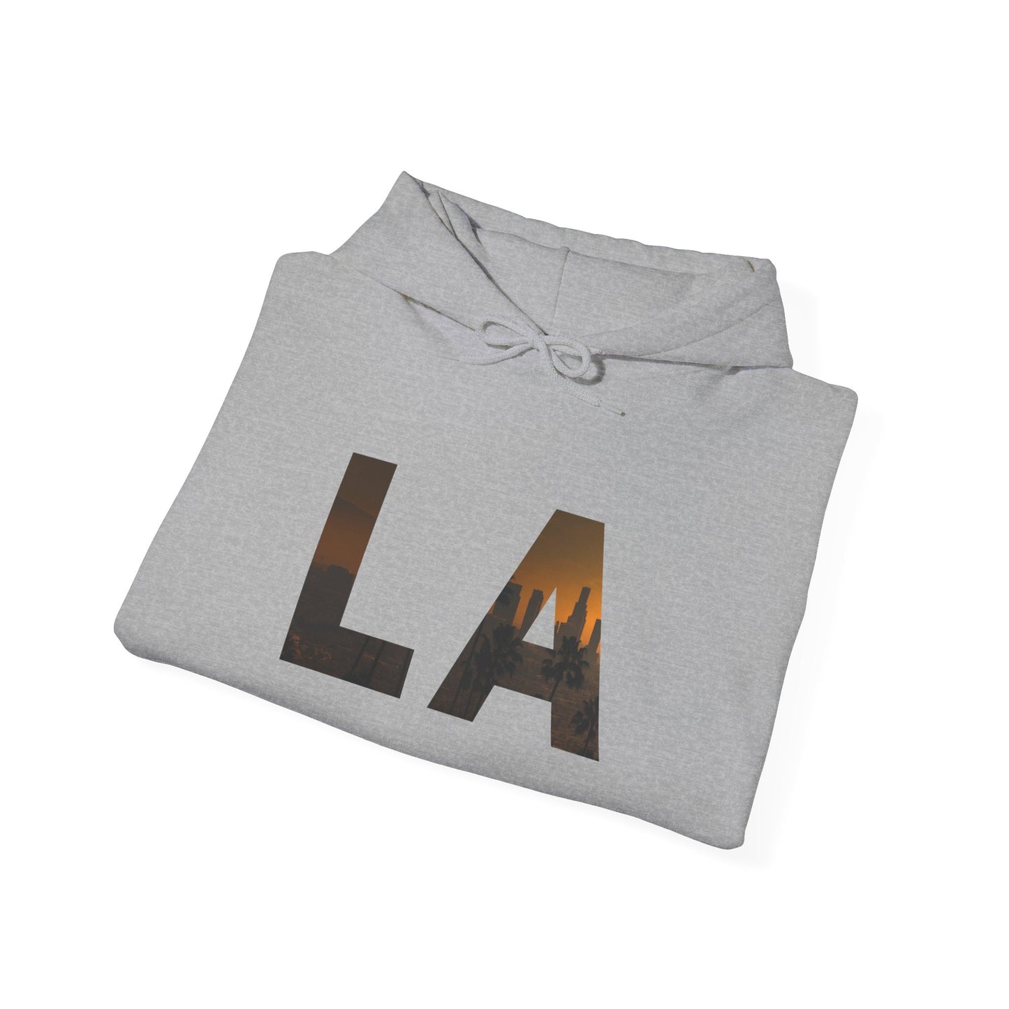 LA Graphic Hoodie – Unisex Streetwear Sweatshirt by Dripp’N Gear, Cozy Everyday Fashion Gift