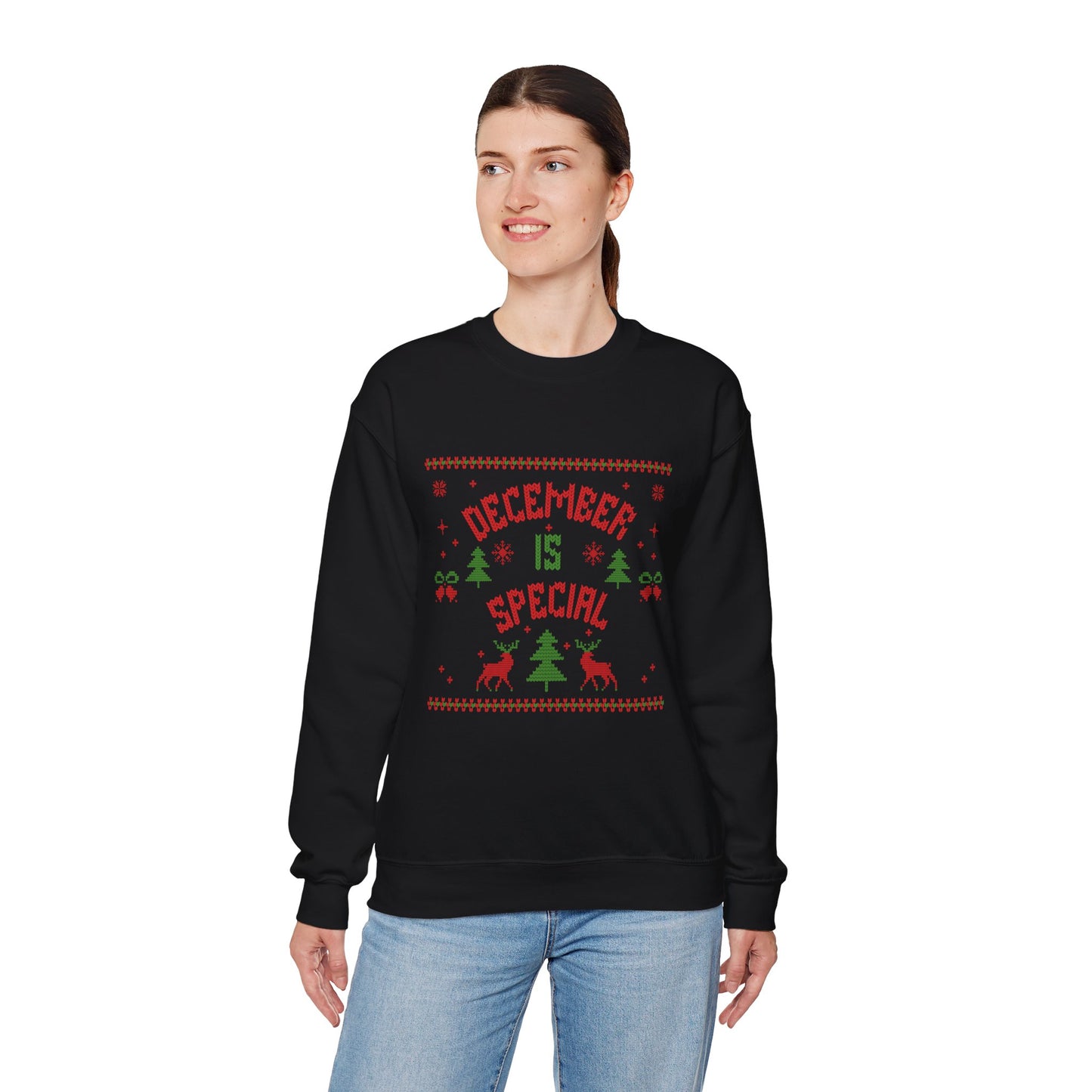 December Is Special: Cozy Holiday Crewneck