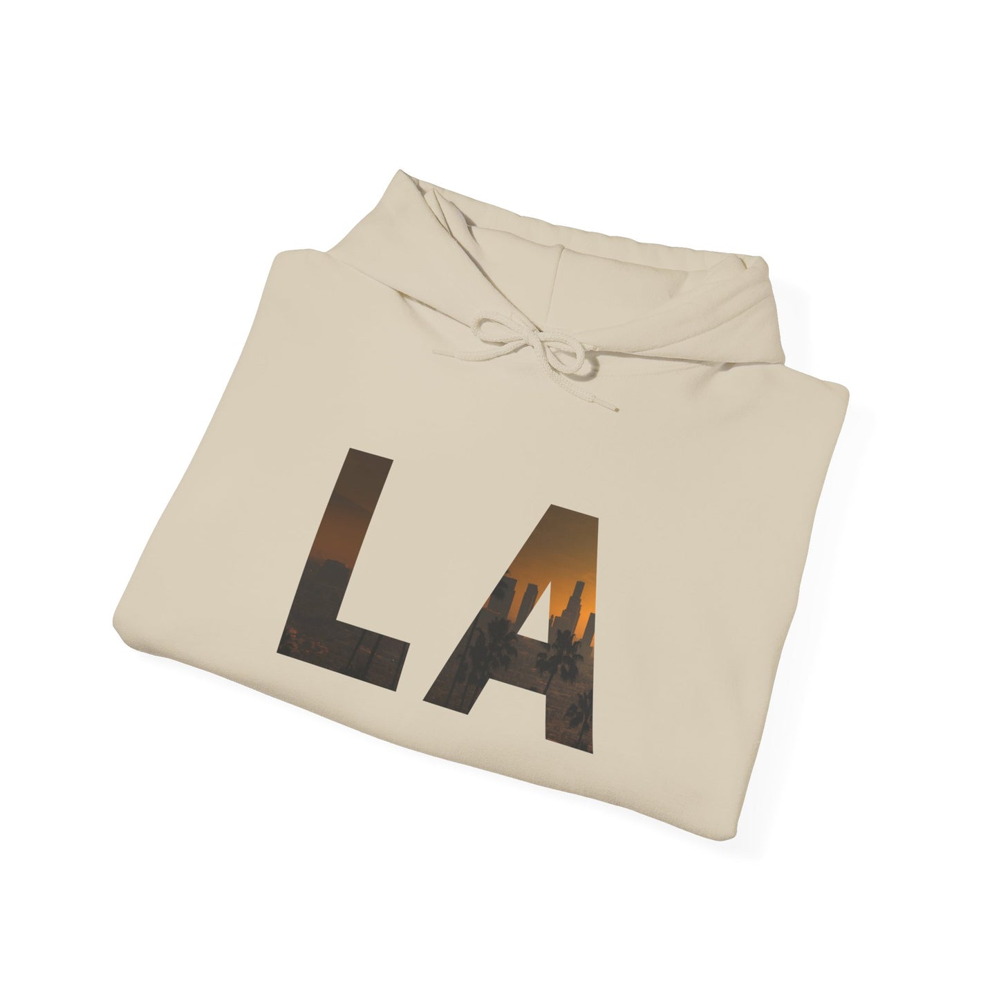 LA Graphic Hoodie – Unisex Streetwear Sweatshirt by Dripp’N Gear, Cozy Everyday Fashion Gift