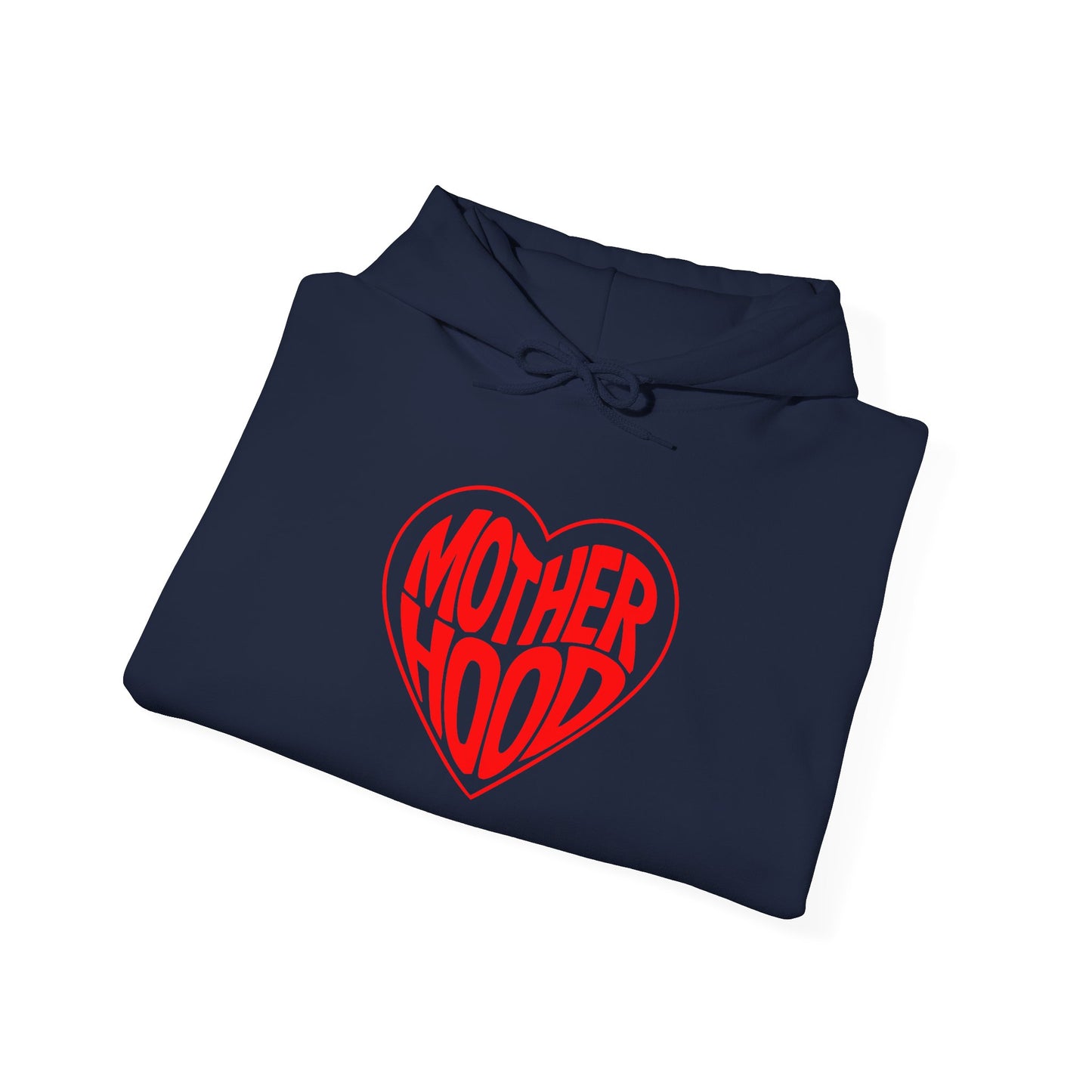 Motherhood Heart Hoodie – Cozy Love for Moms