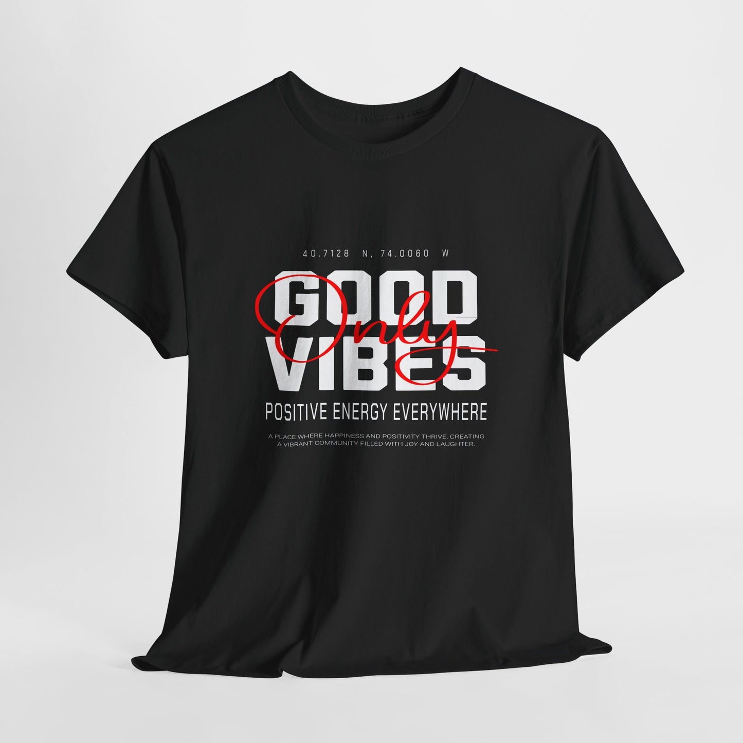 NYC Good Vibes Tee – Positive Energy