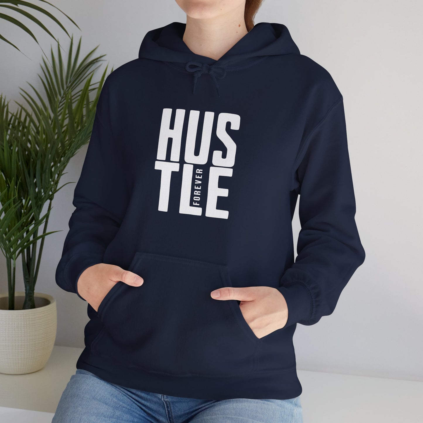 Hustle Forever Graphic Hoodie