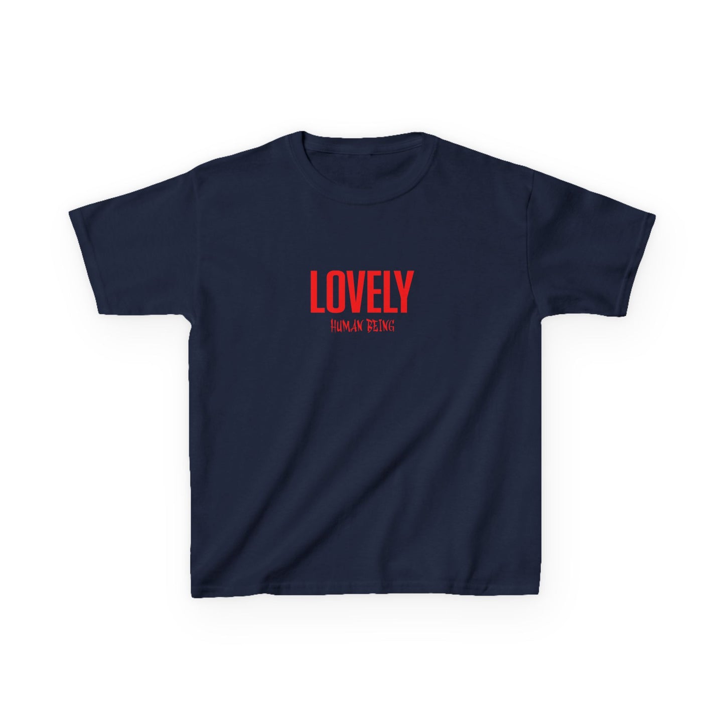 Lovely Human Being Kids Tee – Cute & Positive
