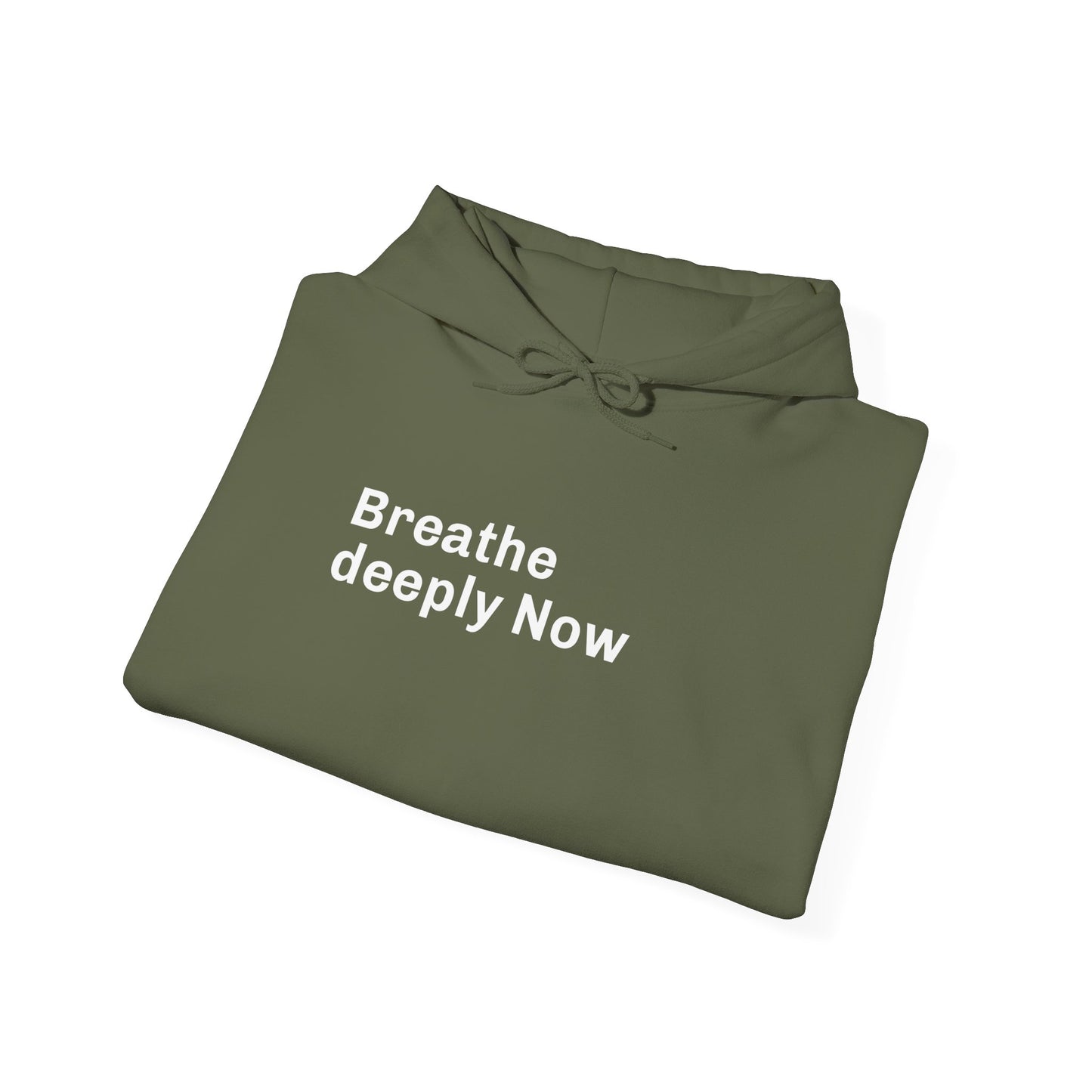 Breathe Deeply Now Unisex Mindfulness Hoodie