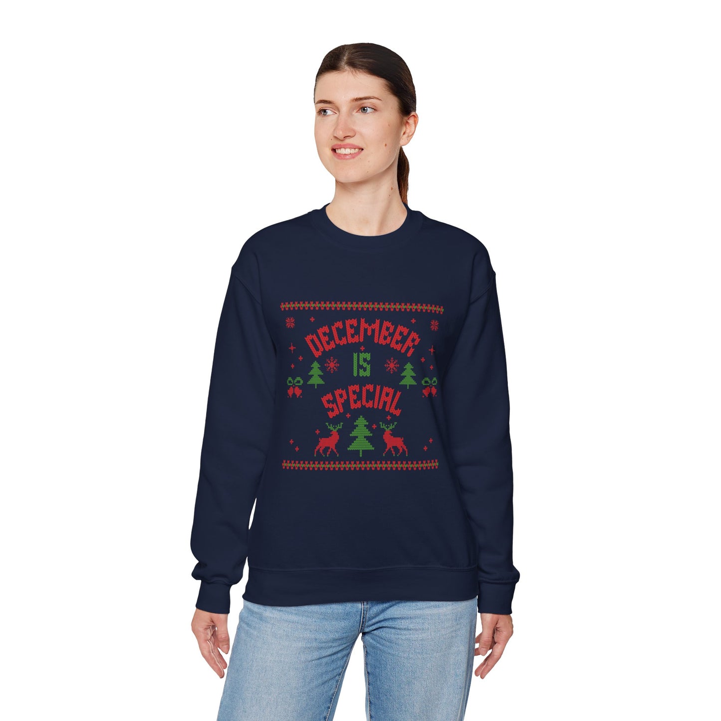 December Is Special: Cozy Holiday Crewneck