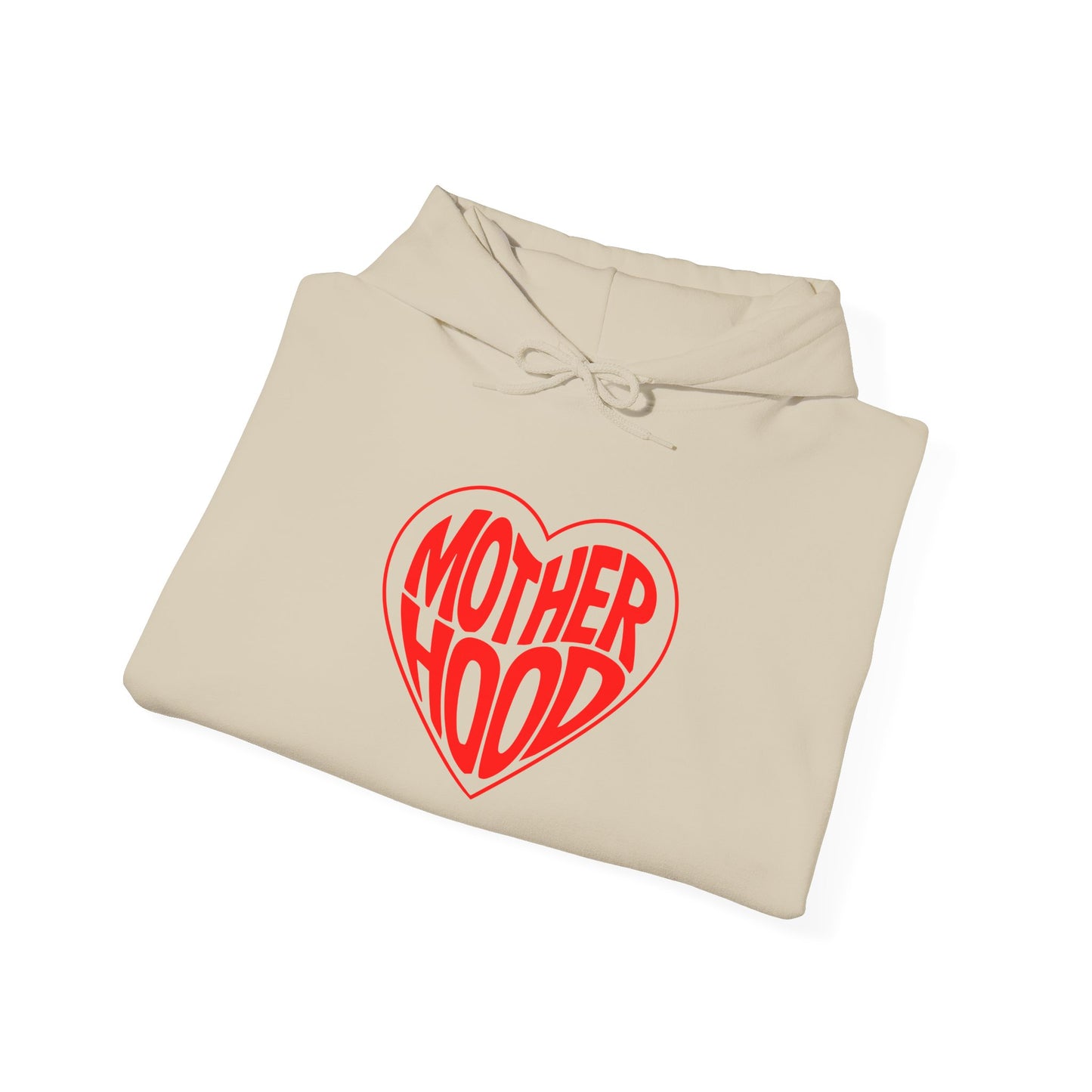 Motherhood Heart Hoodie – Cozy Love for Moms