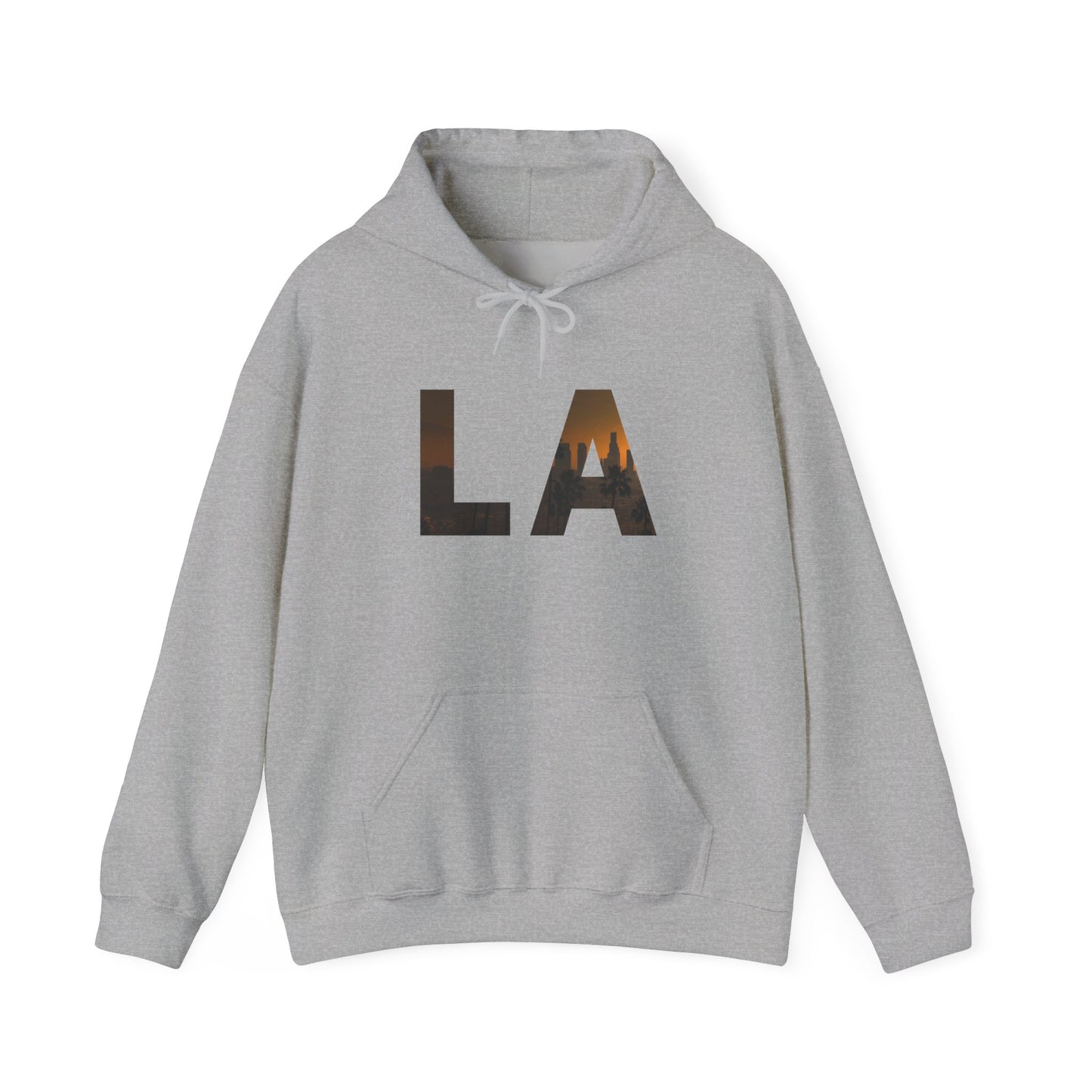 LA Graphic Hoodie – Unisex Streetwear Sweatshirt by Dripp’N Gear, Cozy Everyday Fashion Gift