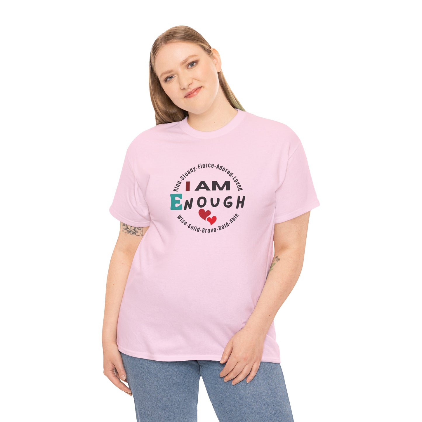 I Am Enough Affirmation Tee – Dripp’N Gear