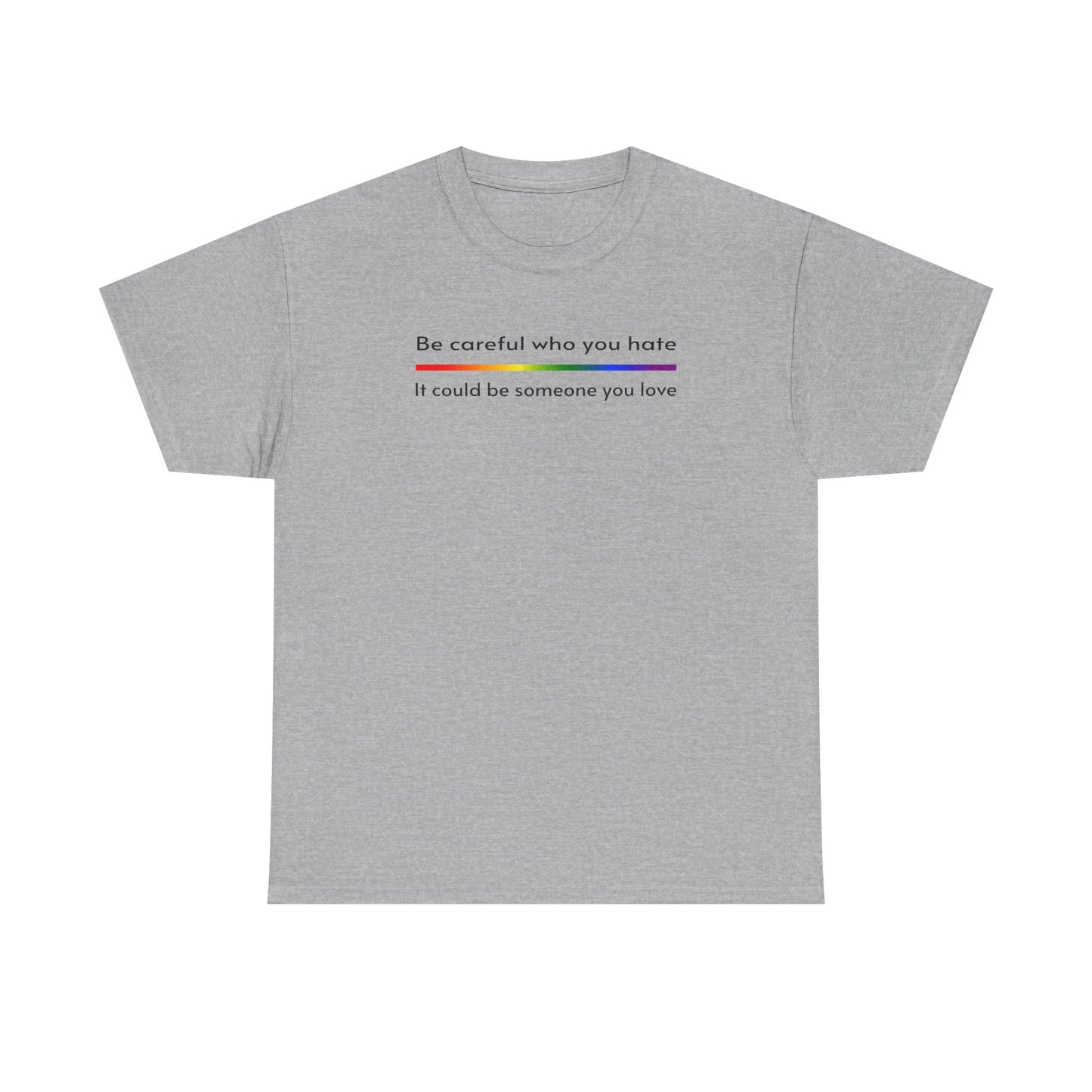 Be Careful Unisex Heavy Cotton Tee