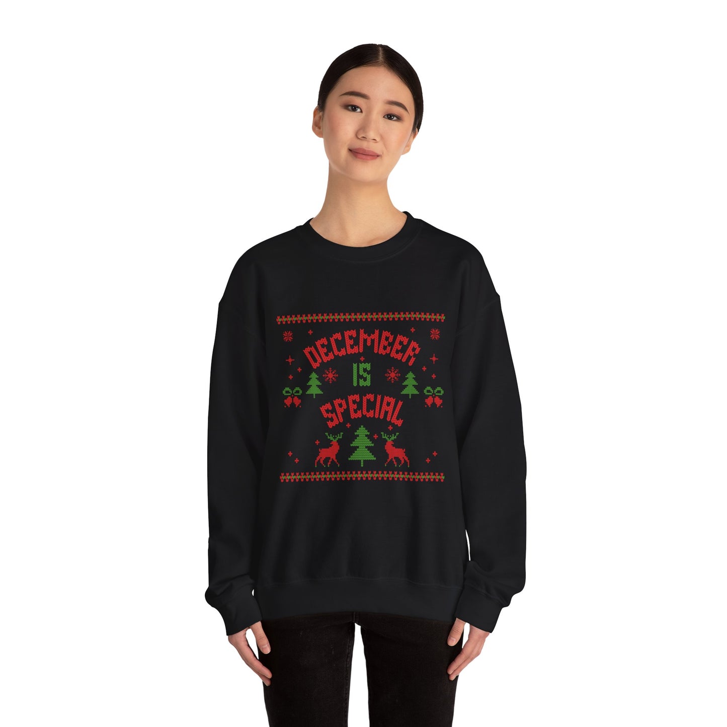 December Is Special: Cozy Holiday Crewneck