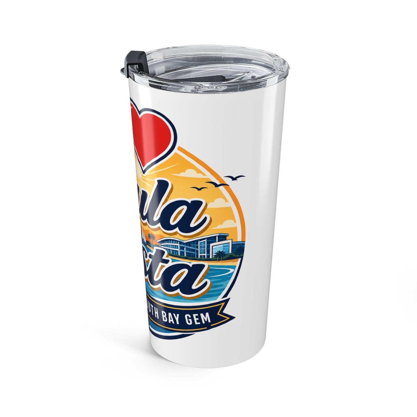 I Chula Vista 20oz Travel Tumbler — California South Bay Stainless Steel Cup