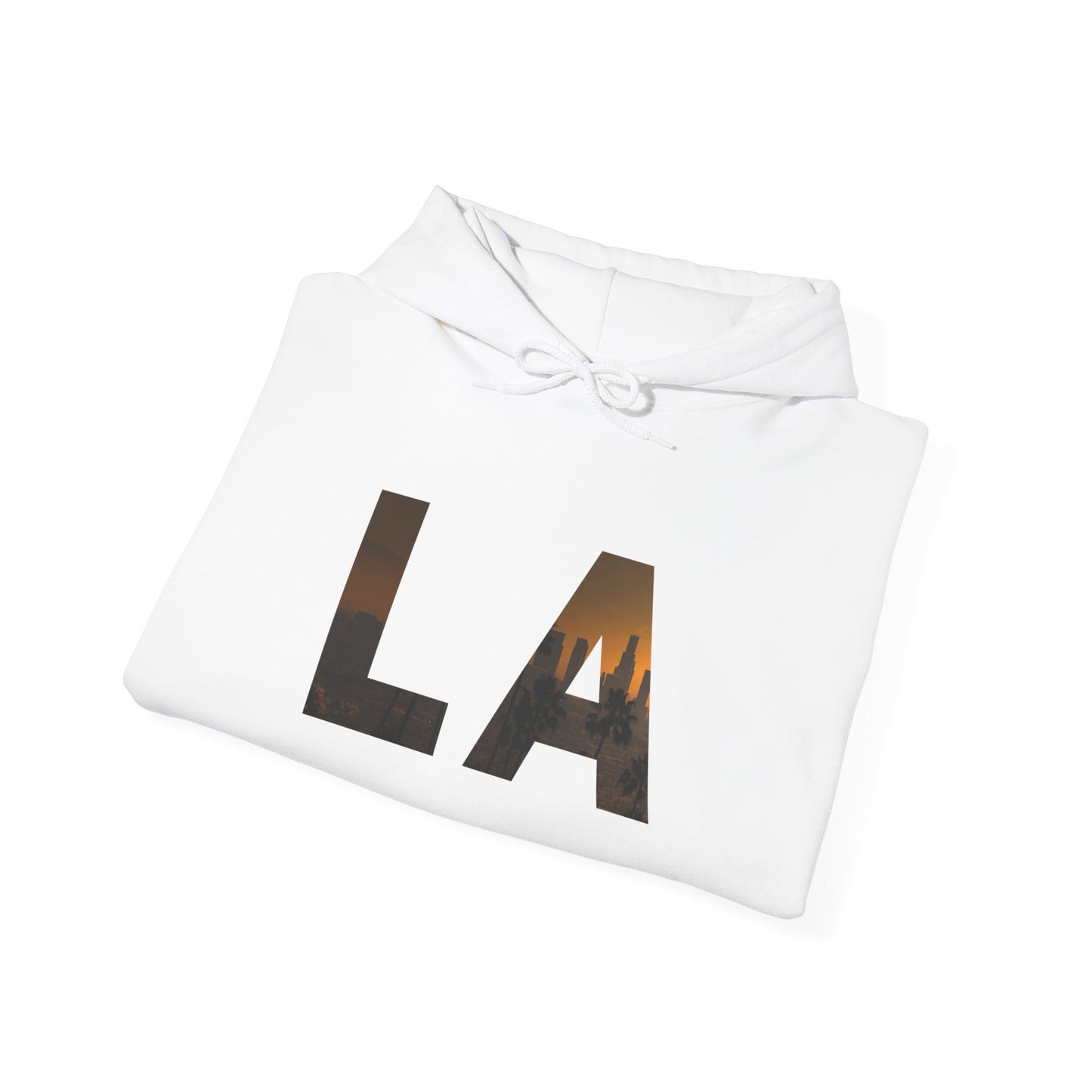 LA Graphic Hoodie – Unisex Streetwear Sweatshirt by Dripp’N Gear, Cozy Everyday Fashion Gift