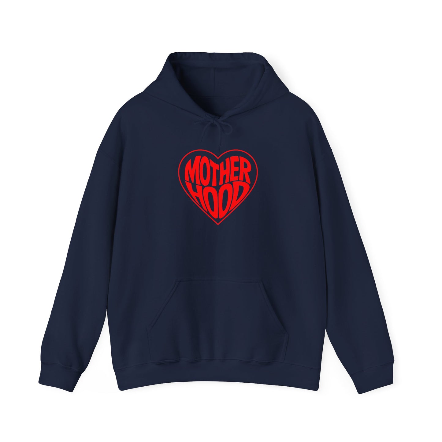 Motherhood Heart Hoodie – Cozy Love for Moms