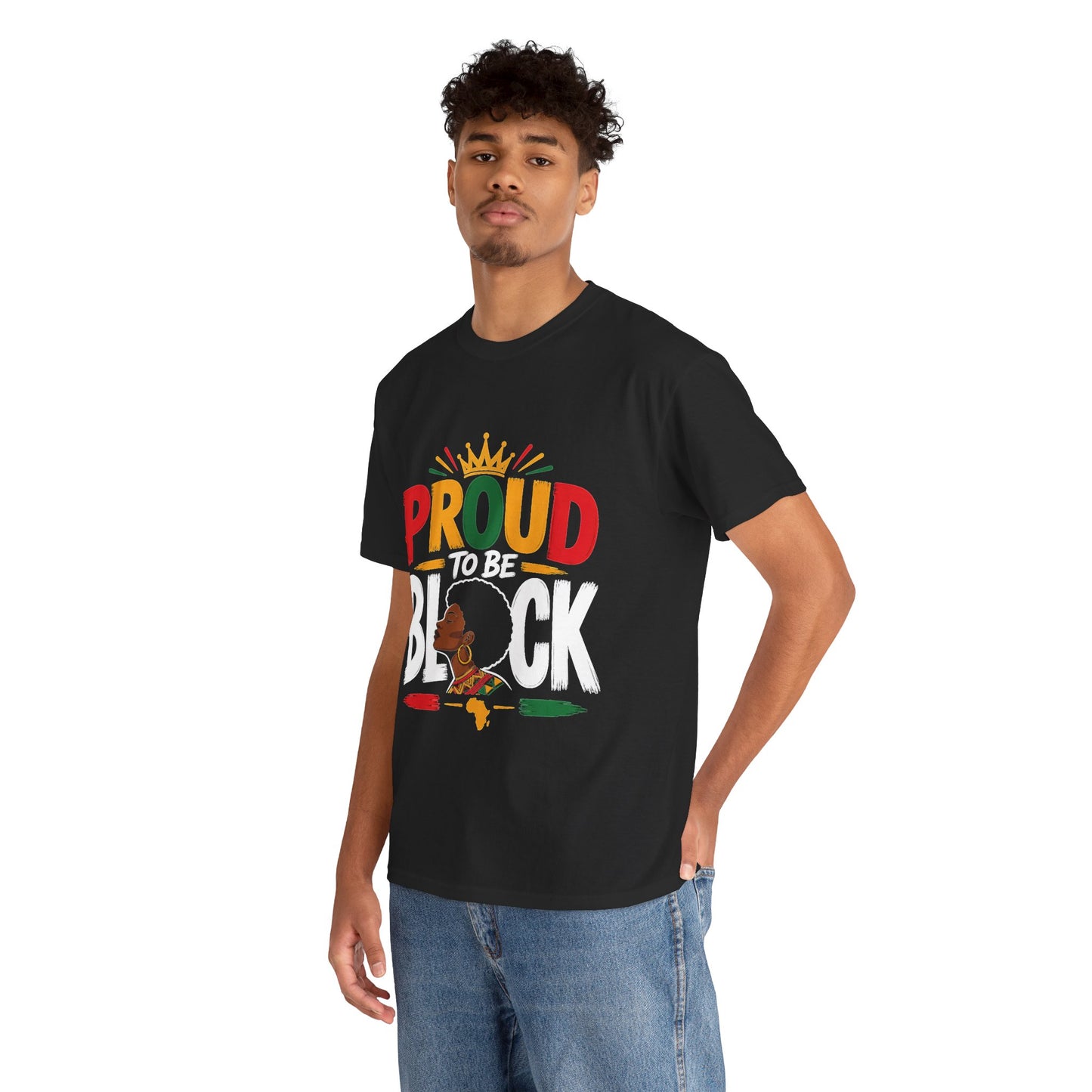 Proud to Be Black Crown Tee