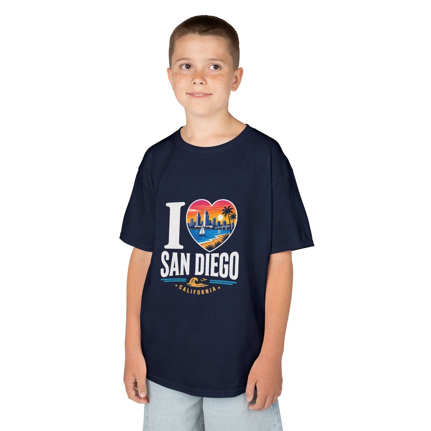 Kids I Heart San Diego Skyline Tee
