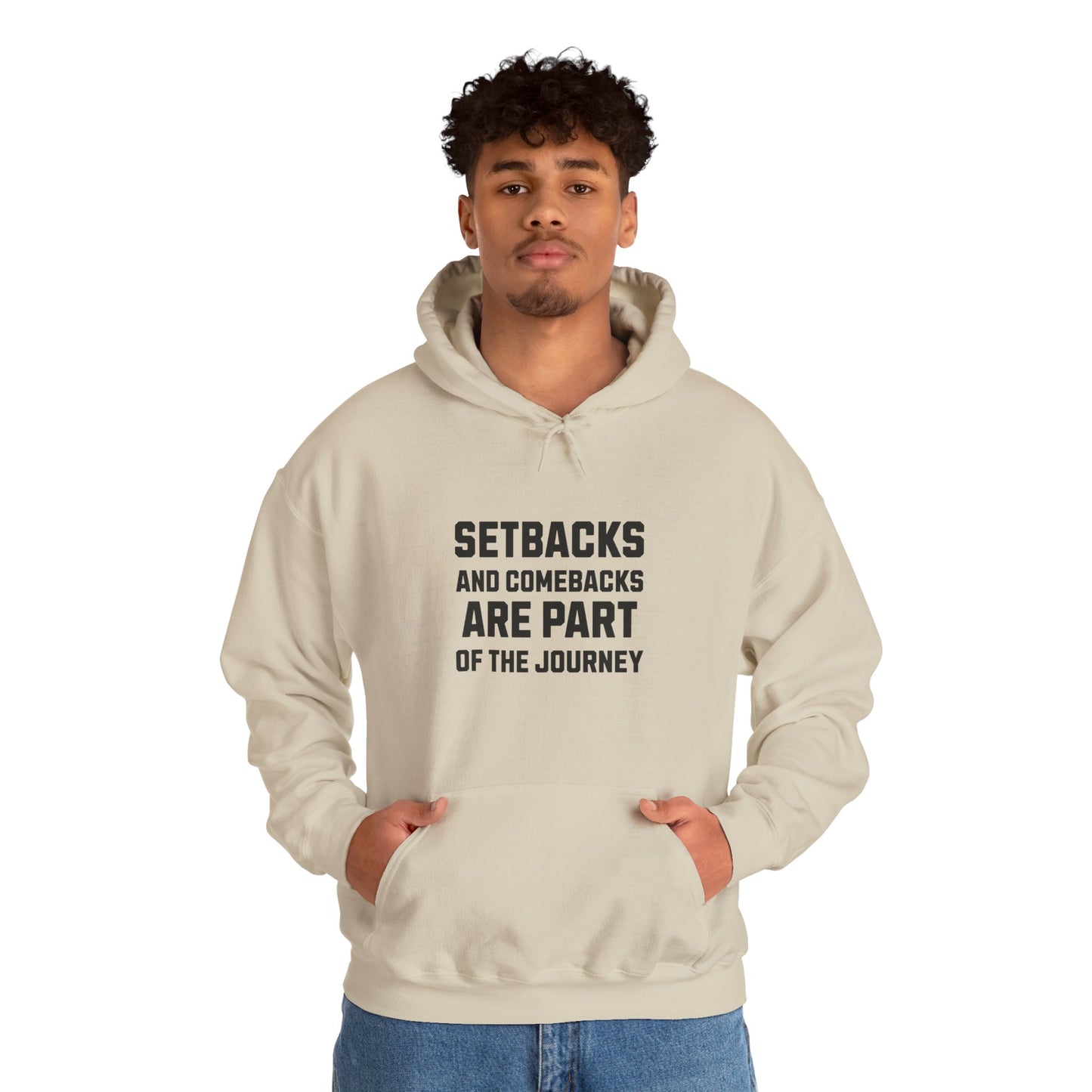 Life’s Journey Hoodie – Motivational Unisex Sweatshirt
