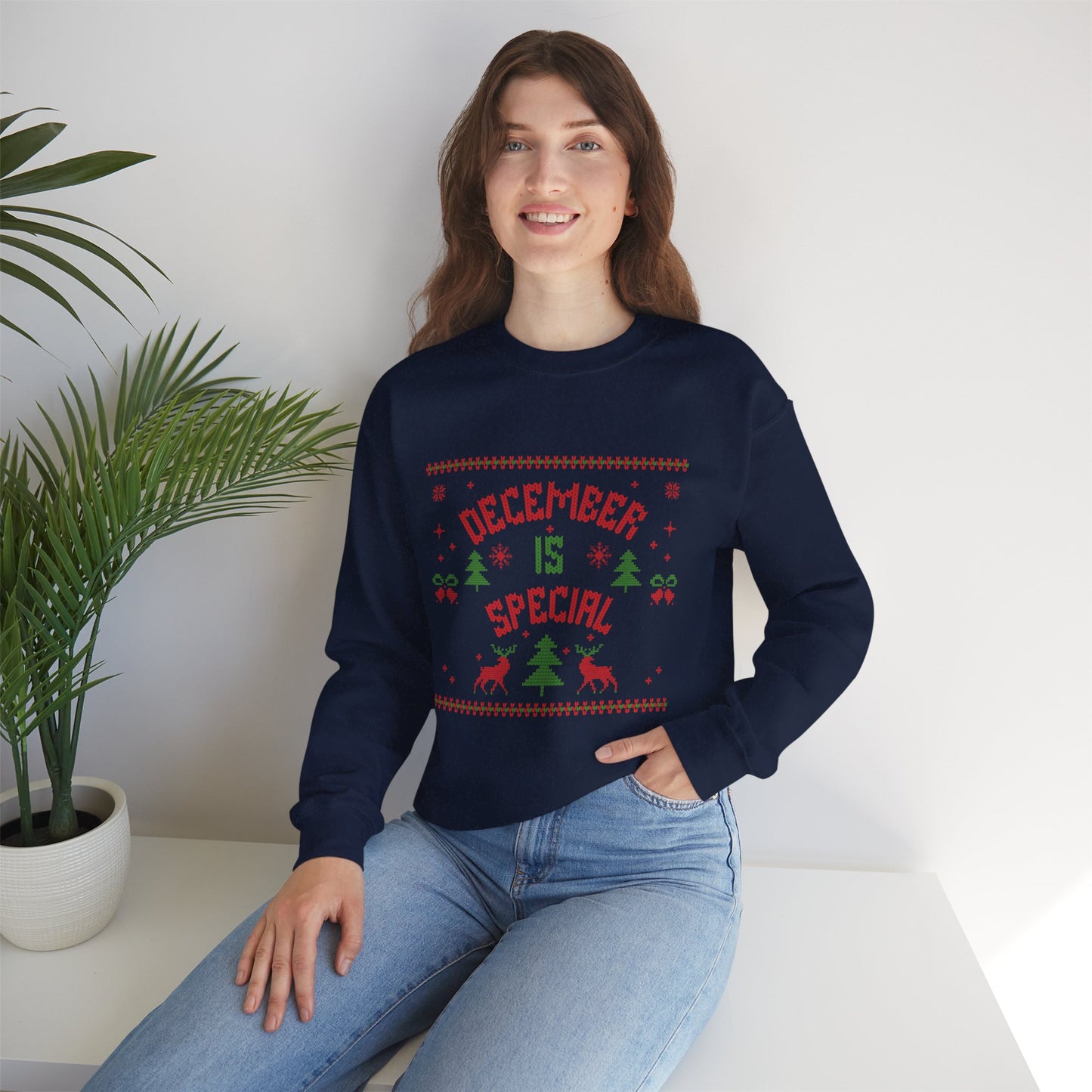 December Is Special: Cozy Holiday Crewneck