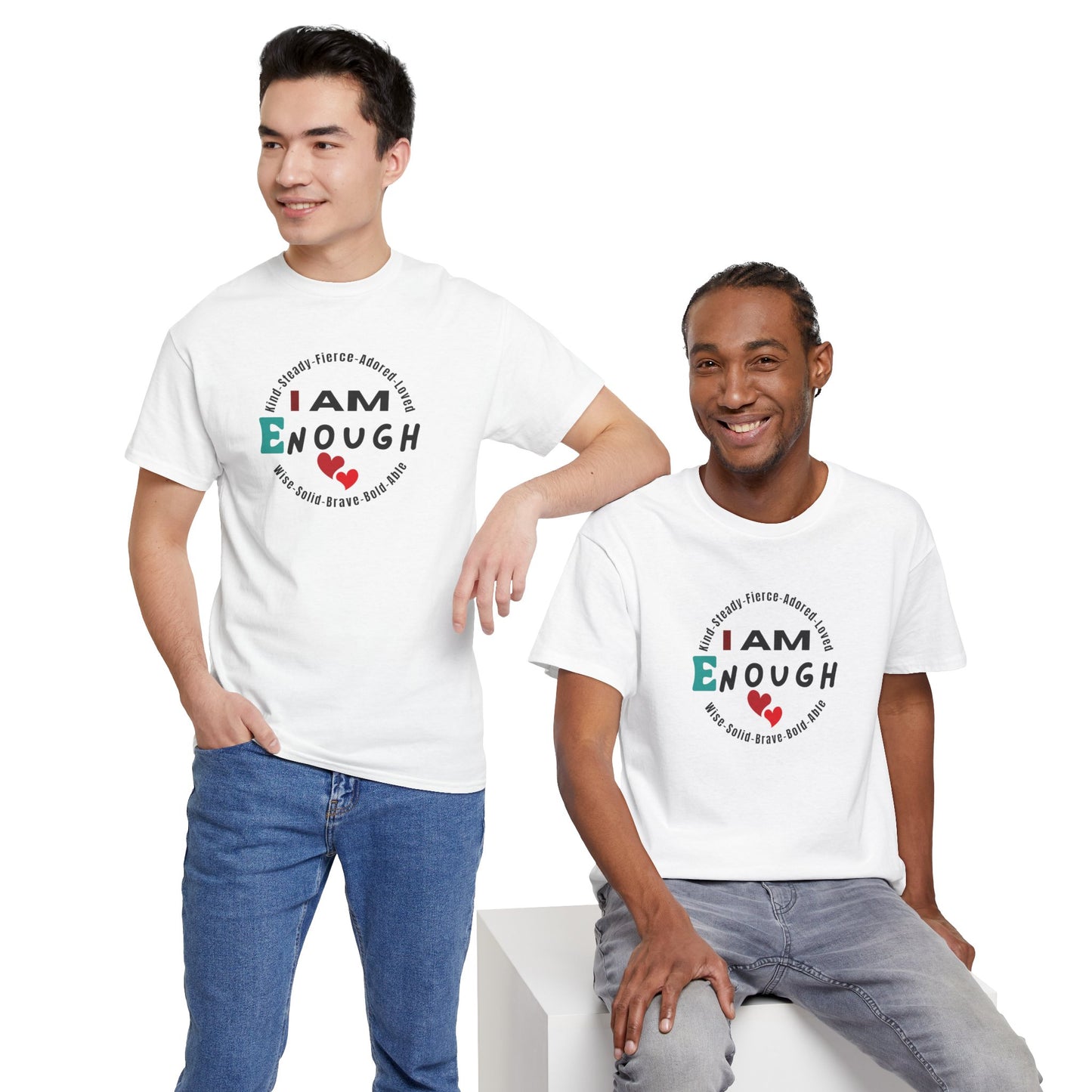 I Am Enough Affirmation Tee – Dripp’N Gear