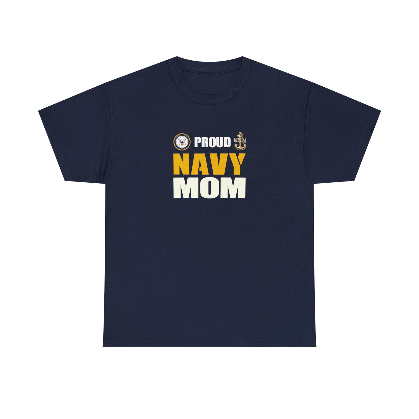 Proud Navy Mom Tee – Dripp’N Gear
