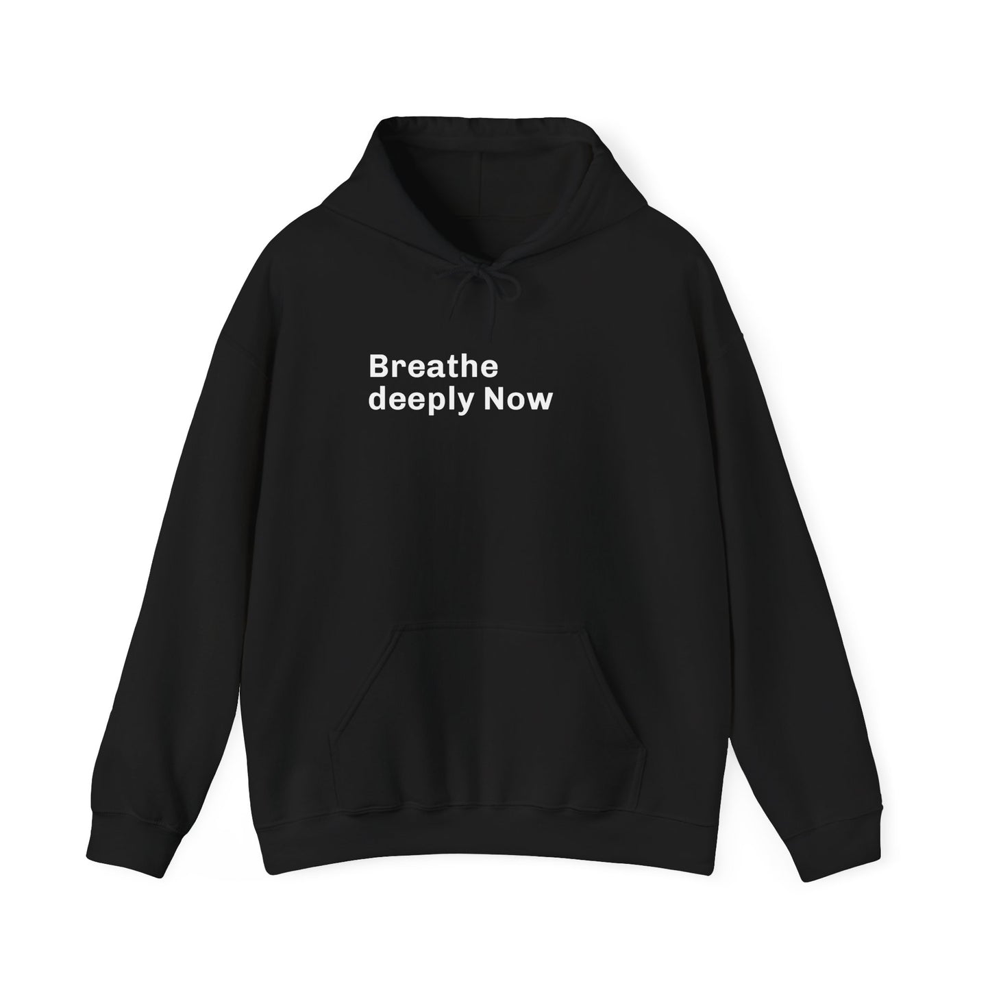 Breathe Deeply Now Unisex Mindfulness Hoodie