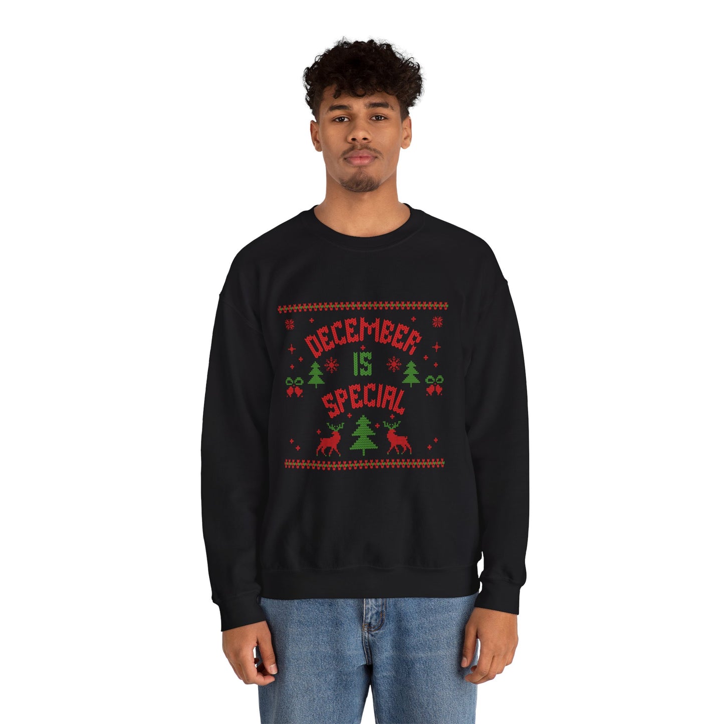 December Is Special: Cozy Holiday Crewneck