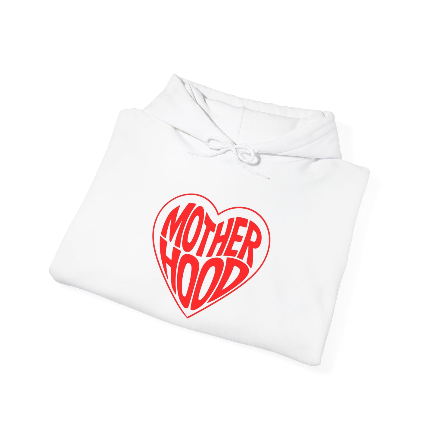 Motherhood Heart Hoodie – Cozy Love for Moms