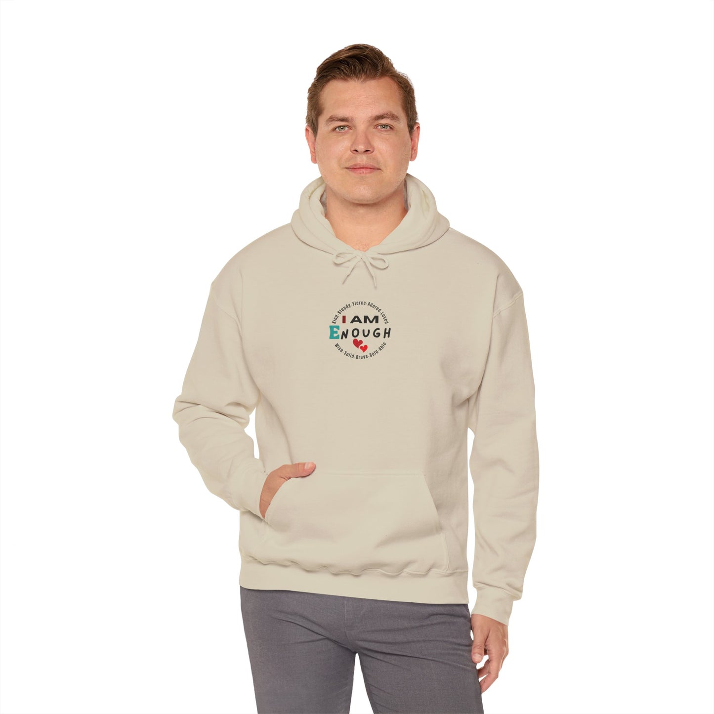 I Am Enough Hoodie – Empowering Statement Wear