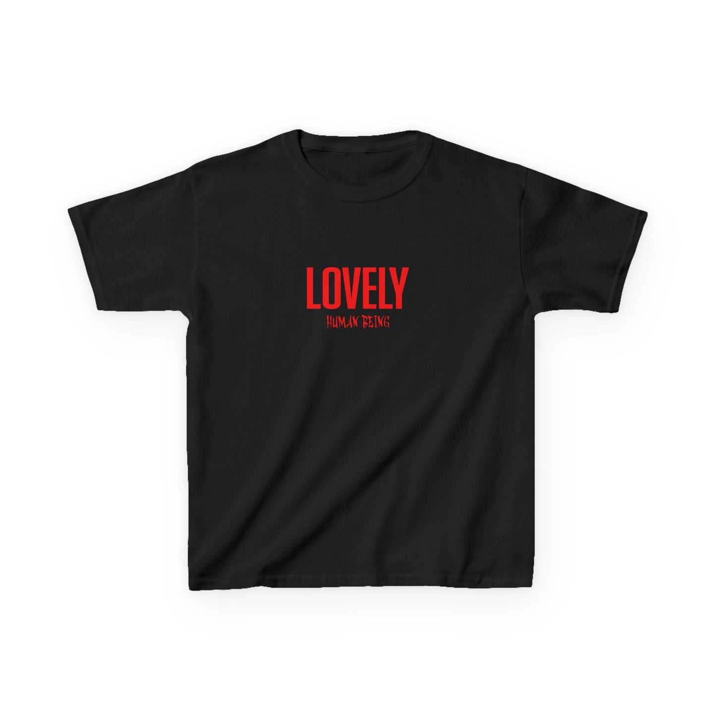 Lovely Human Being Kids Tee – Cute & Positive