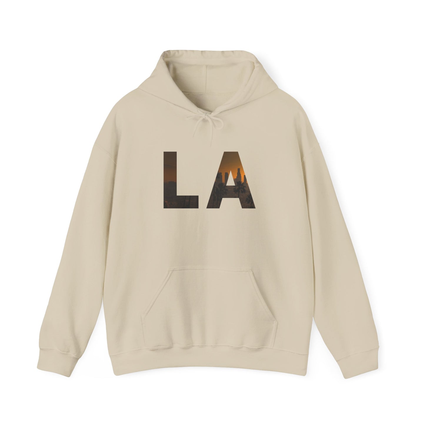 LA Graphic Hoodie – Unisex Streetwear Sweatshirt by Dripp’N Gear, Cozy Everyday Fashion Gift