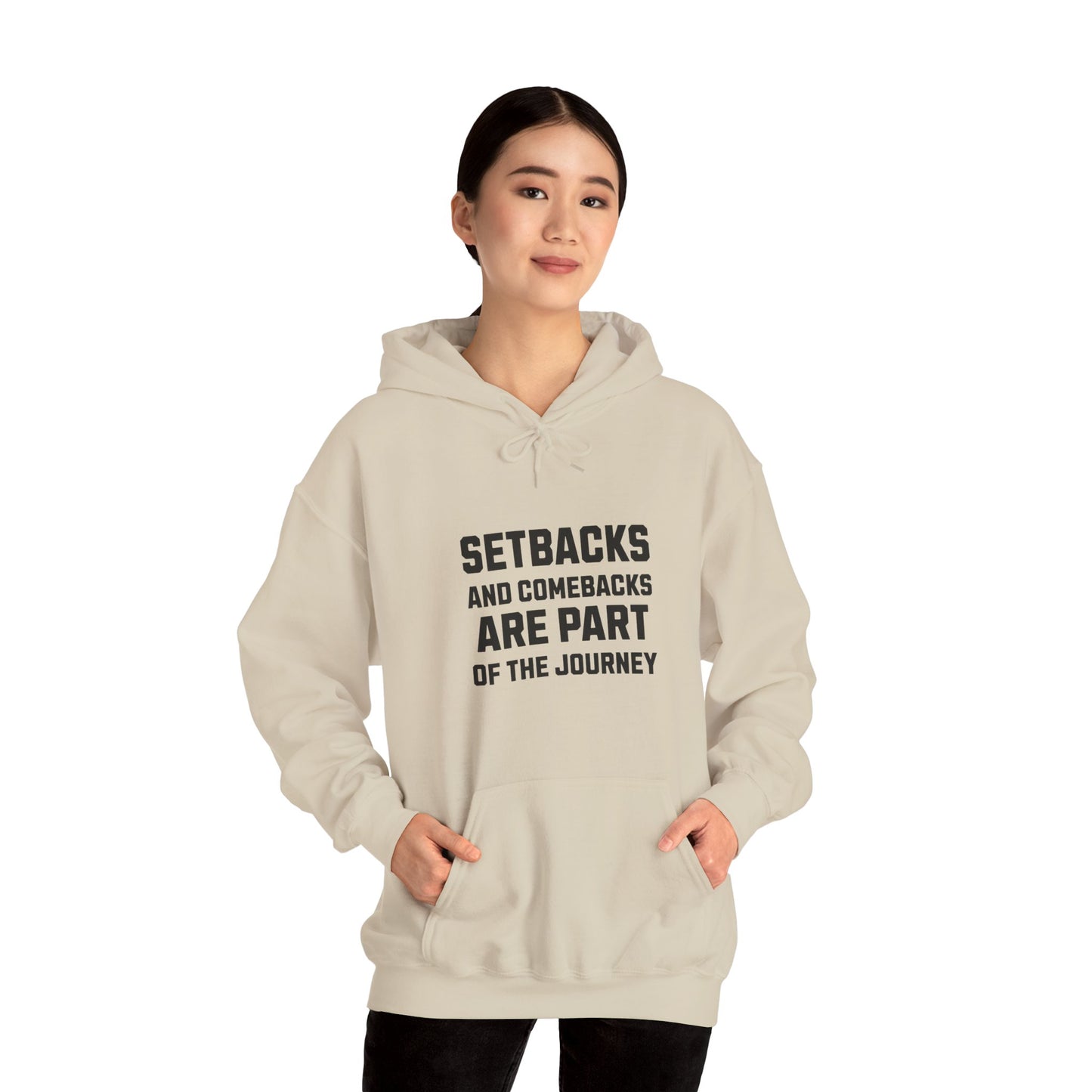 Life’s Journey Hoodie – Motivational Unisex Sweatshirt