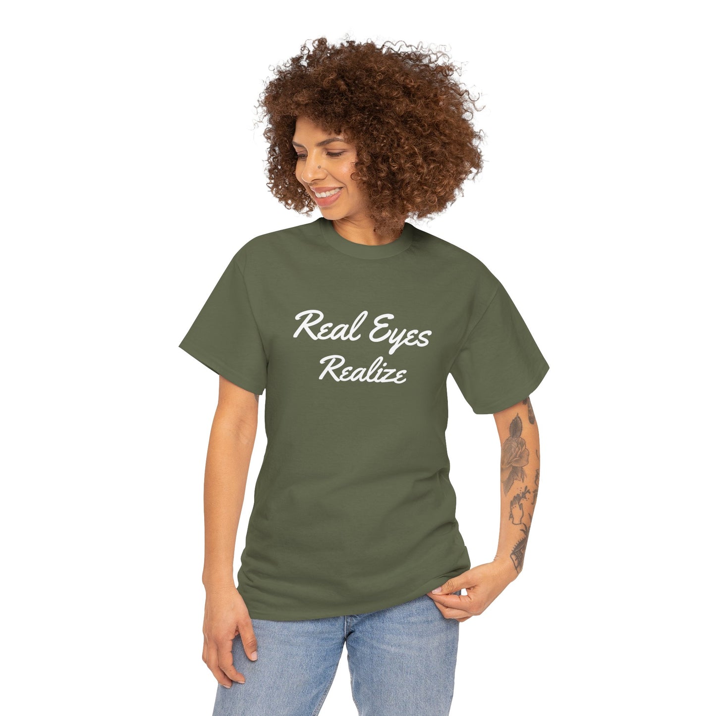 Real Eyes Realize Motivational Tee – Dripp’N Gear
