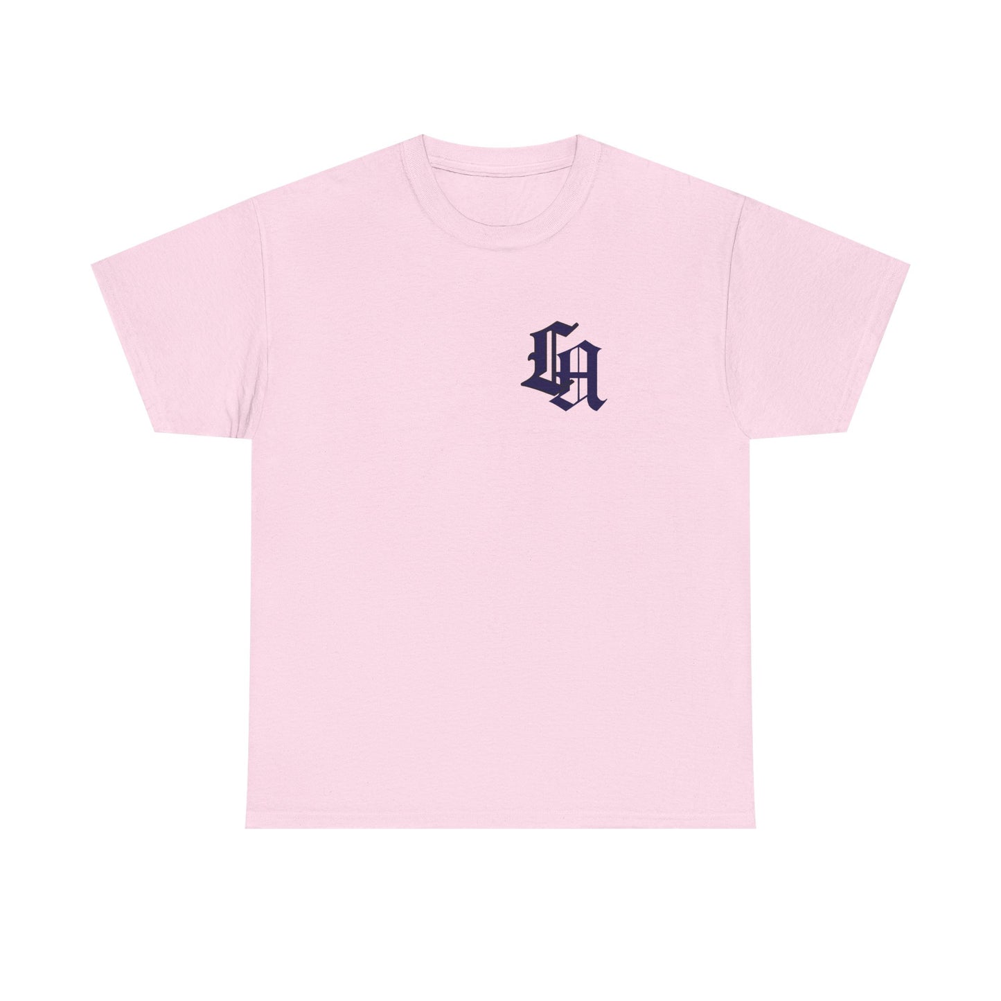 Gothic LA Minimalist Chest Tee: Premium Urban Streetwear