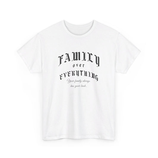 Your family always has your back Unisex Heavy Cotton Tee