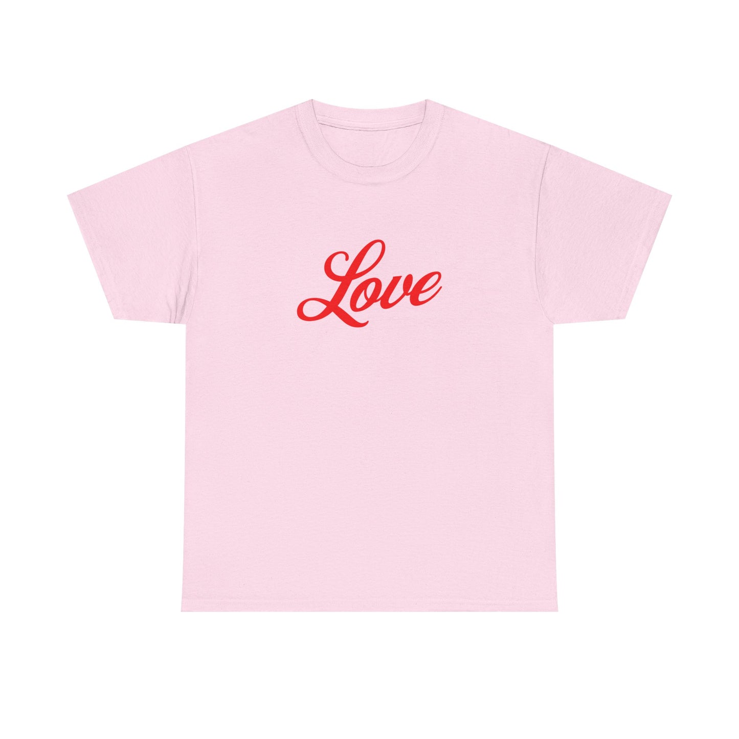 Minimal Love Graphic Tee — Simple Heart Design for Everyday Wear