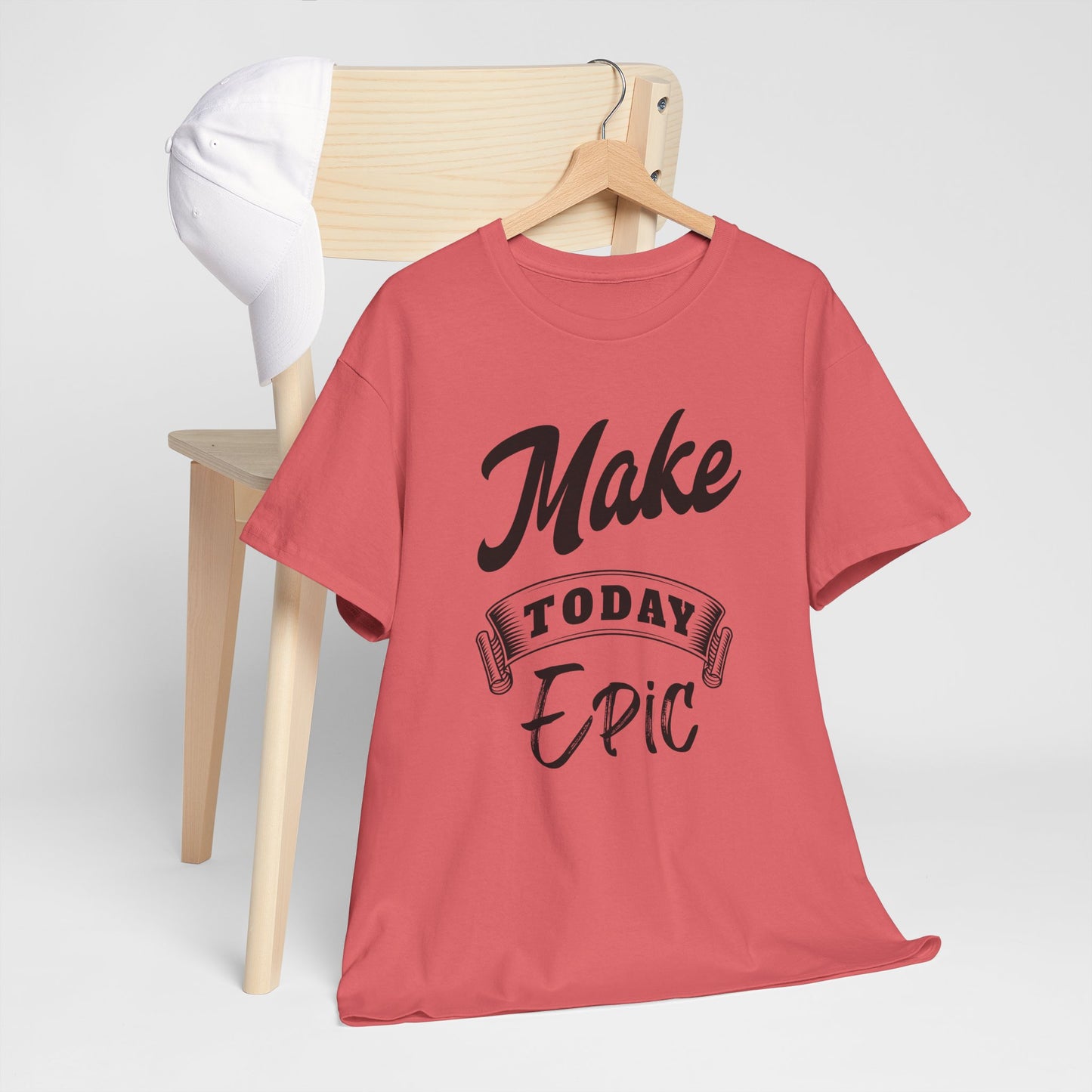 Make Today Epic Motivational Tee: Premium Graphic Shirt