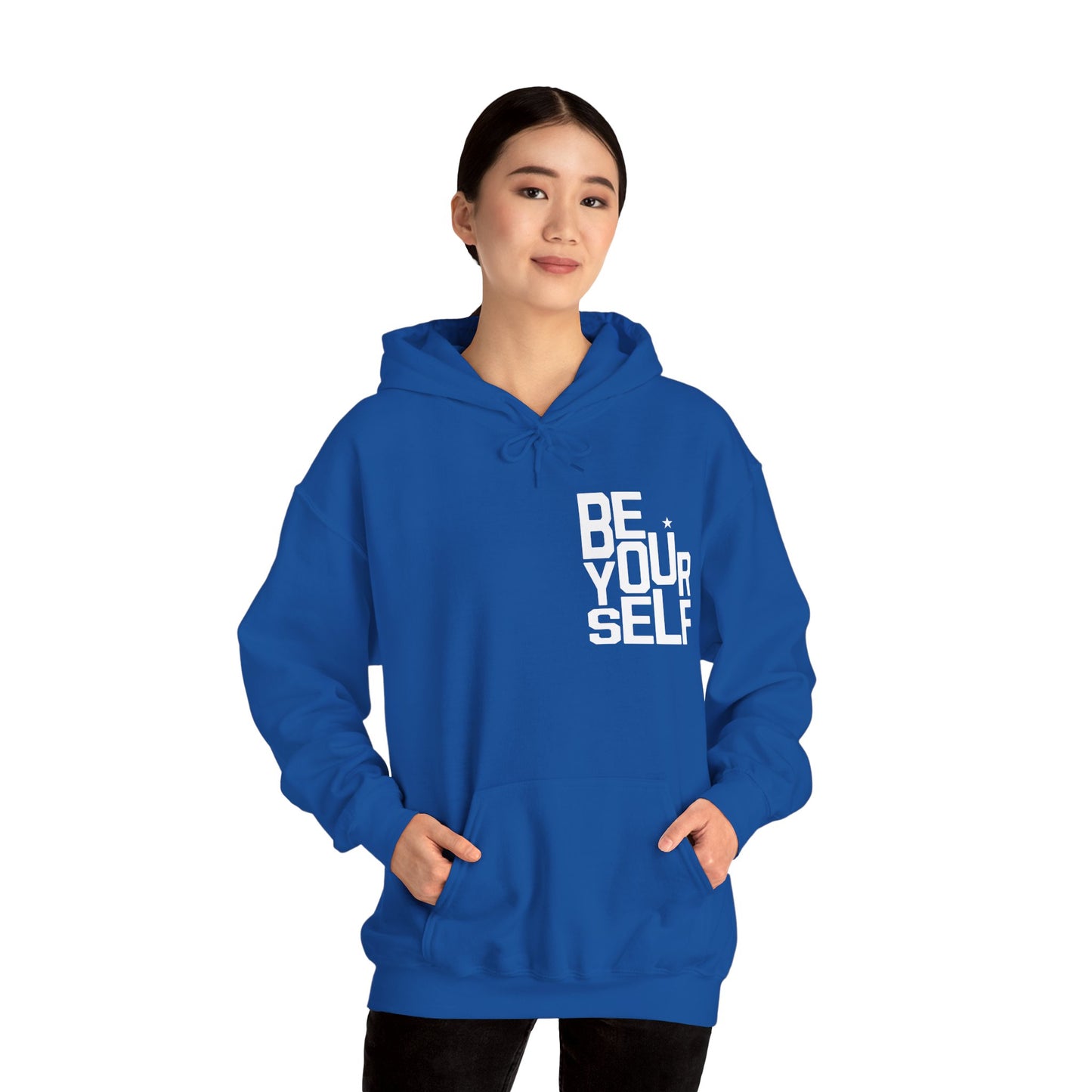 Be Yourself Unisex Hoodie – Motivational Style