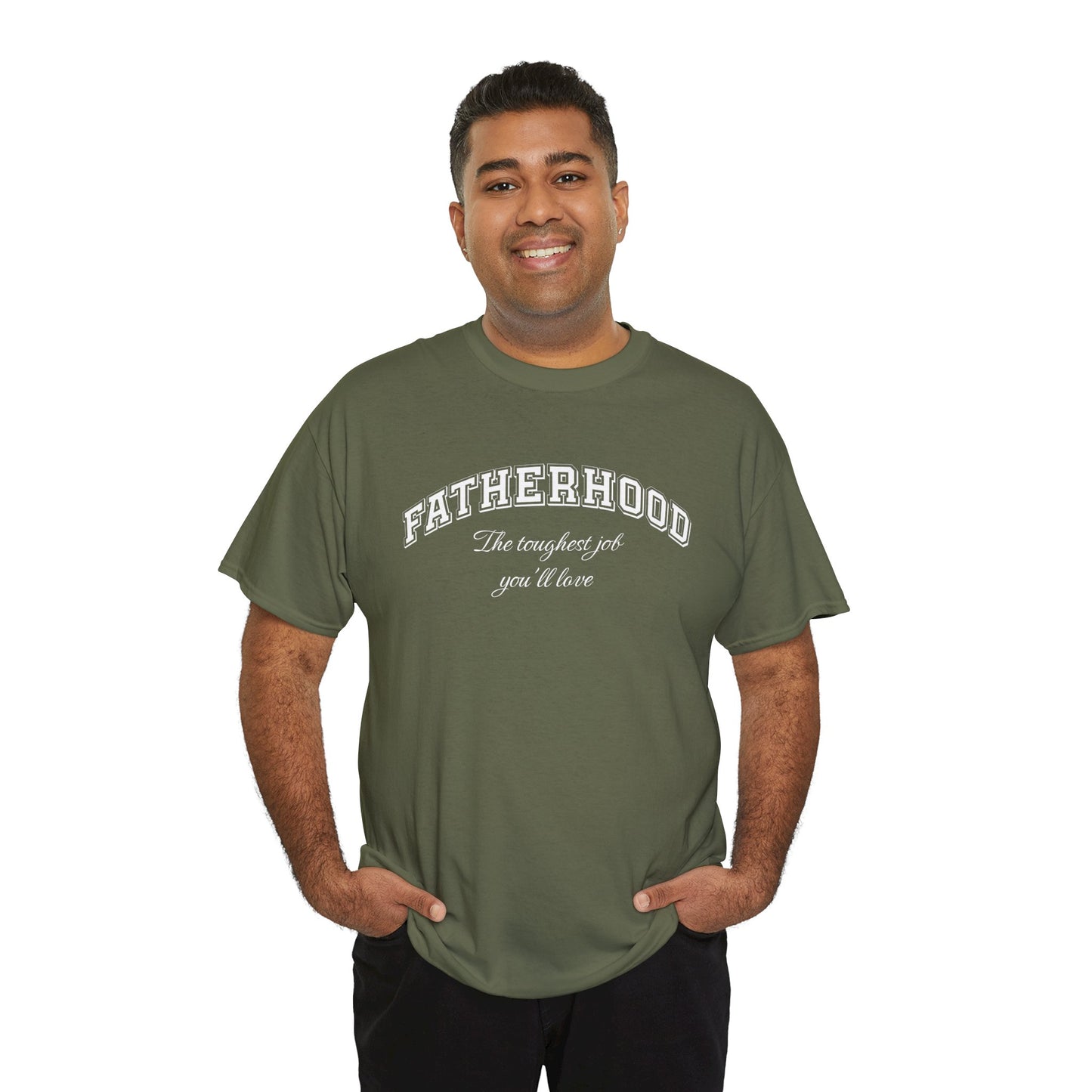 Fatherhood Tee – The Toughest Job – Dripp’N Gear