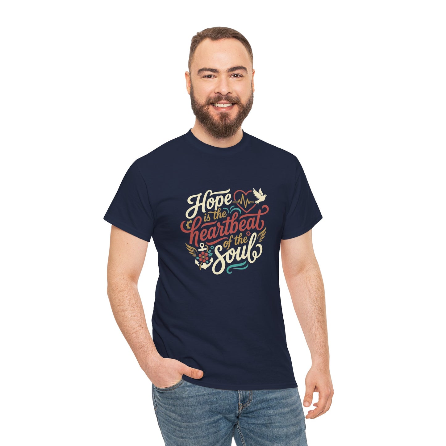 Purposeful Style: Hope Is a Heartbeat of the Soul Premium Tee