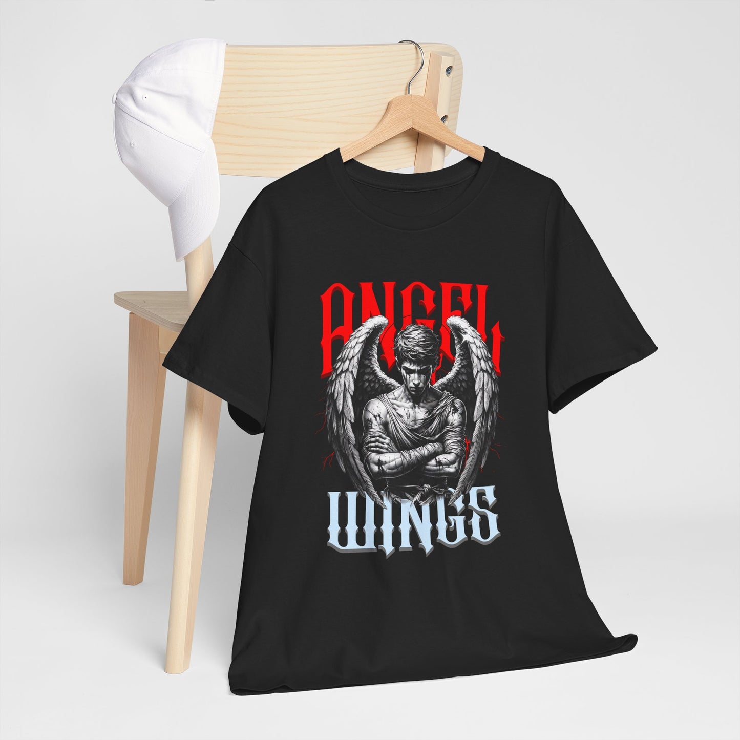 Angel Wings Unisex Heavy Cotton Tee