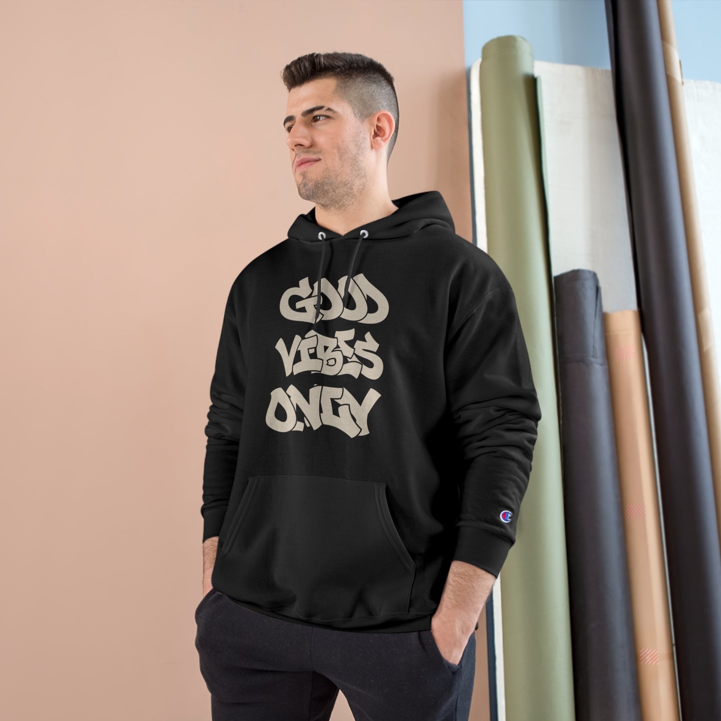 Good Vibes Champion Hoodie