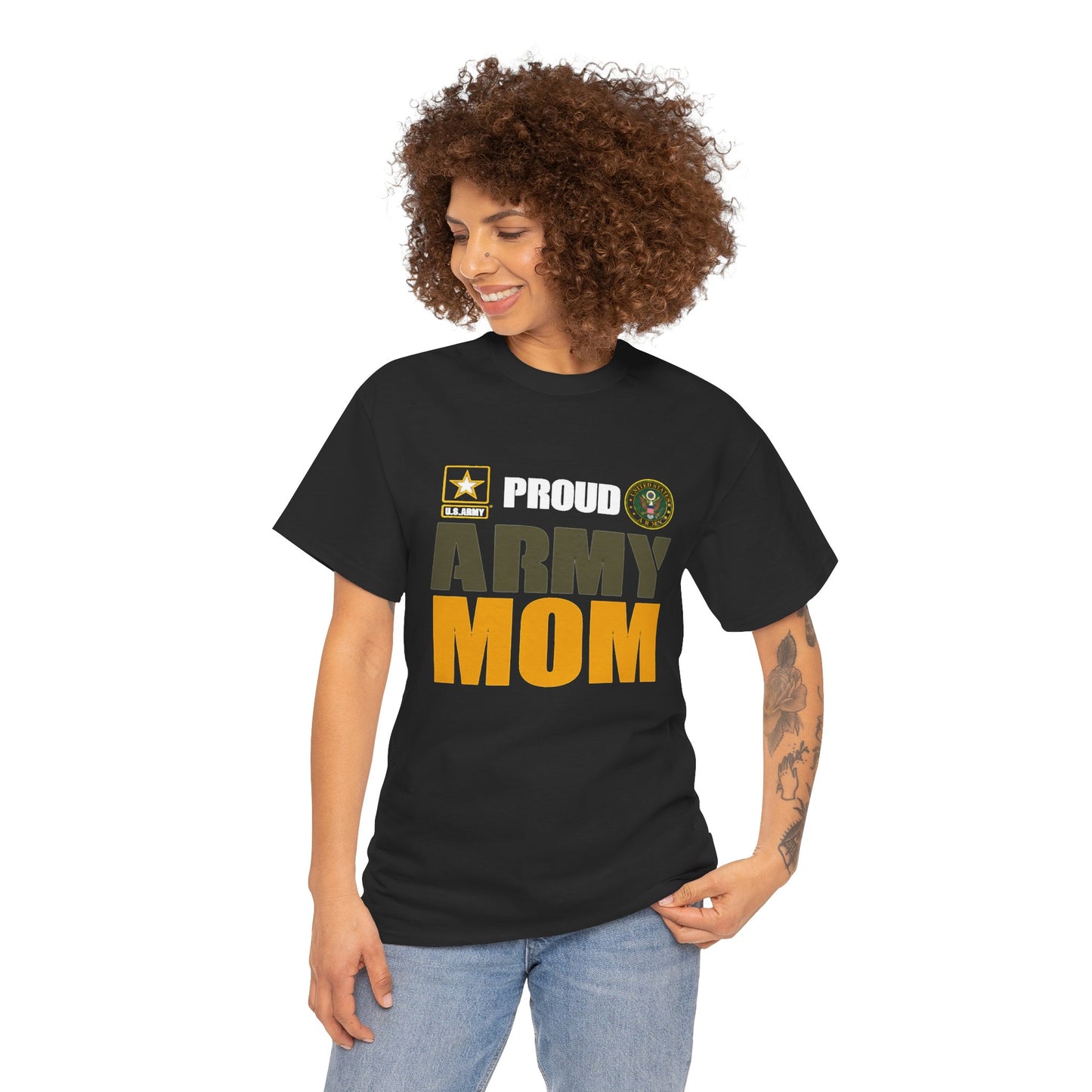 Proud Army Mom T-Shirt — Military Support Tee