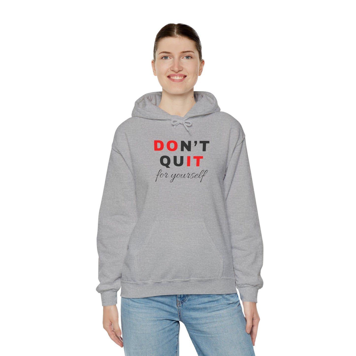 Don't Quit: Motivational Do It For Yourself Premium Hoodie