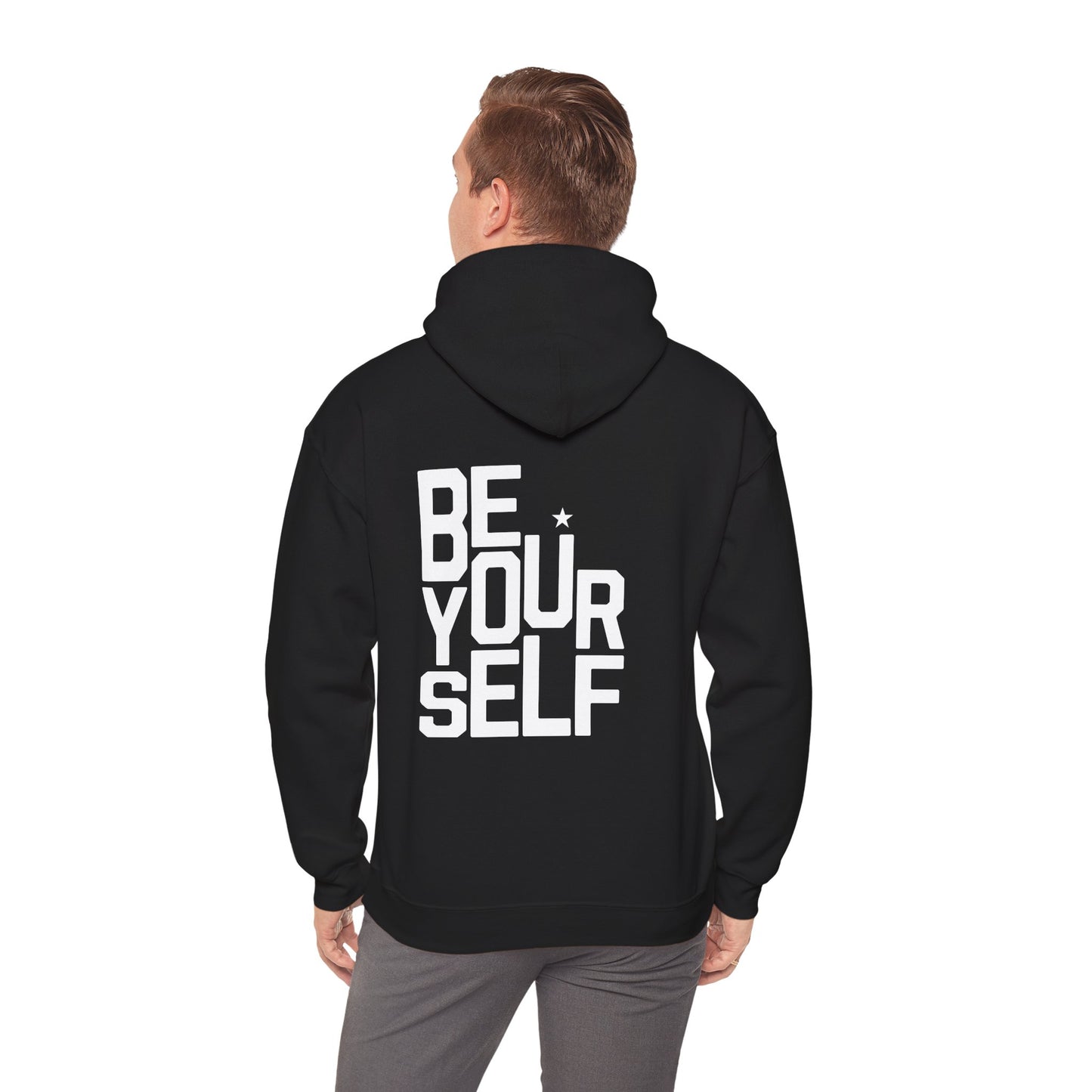 Be Yourself Unisex Hoodie – Motivational Style