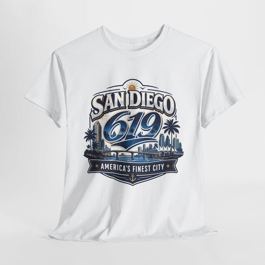 San Diego 619 Finest City Tee