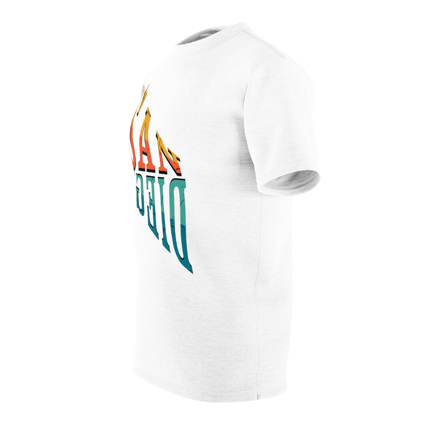 San Diego Slanted Unisex Cut & Sew Tee (AOP)