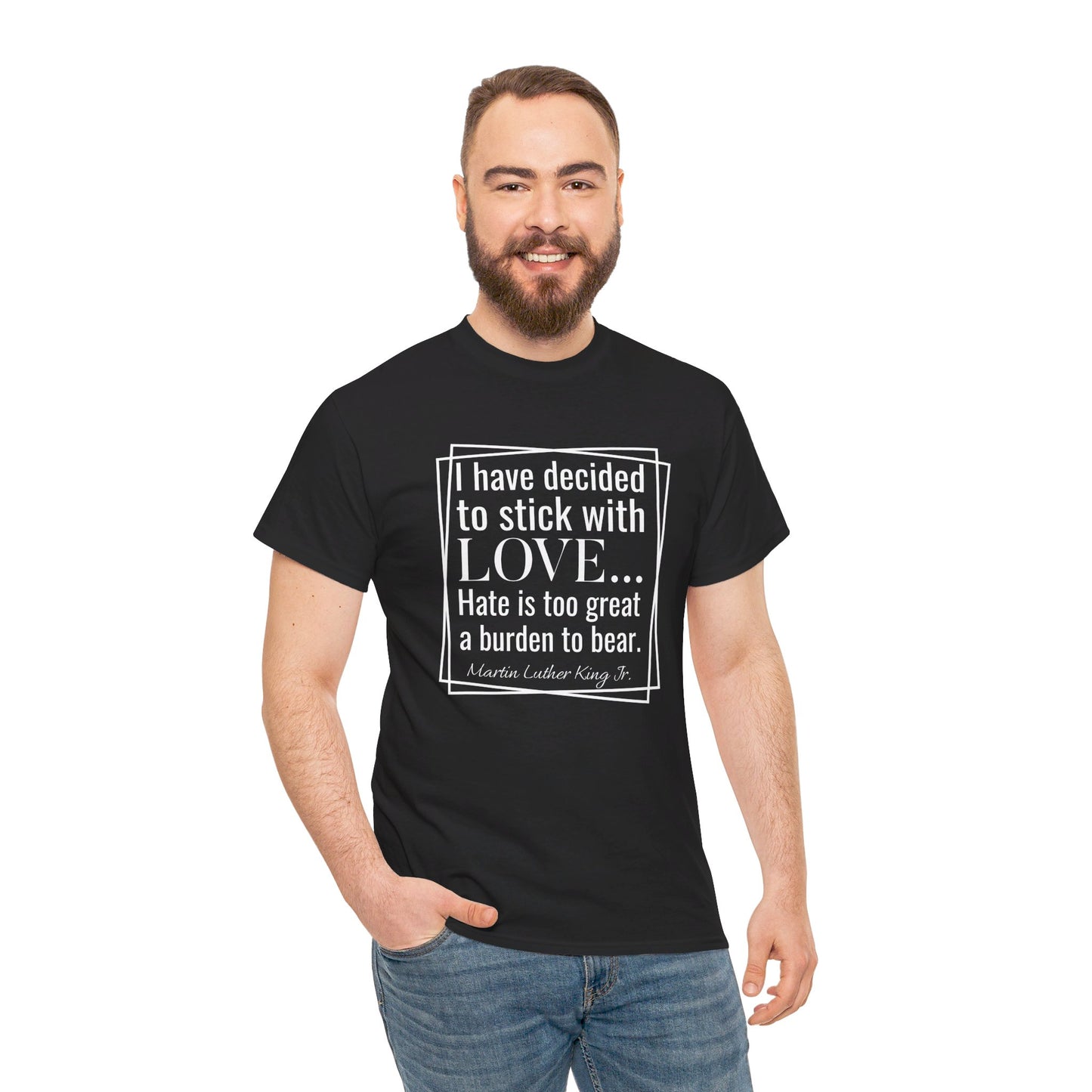 Martin Luther King Jr. Unisex Heavy Cotton Tee