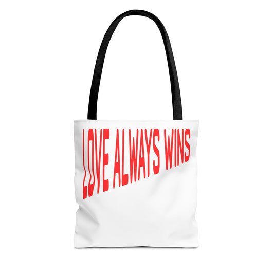 Love Always Wins Tote Bag