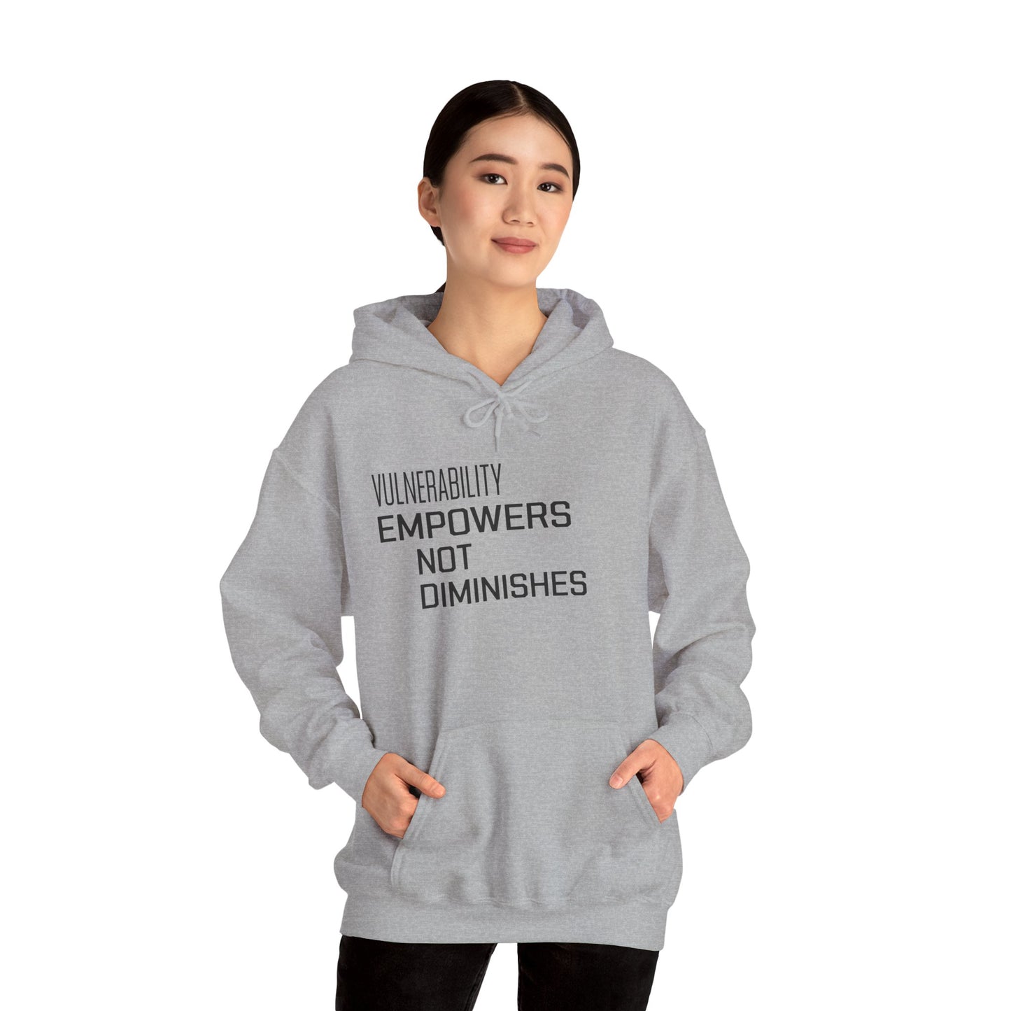 Vulnerability Empowerment Hoodie – Motivational Streetwear