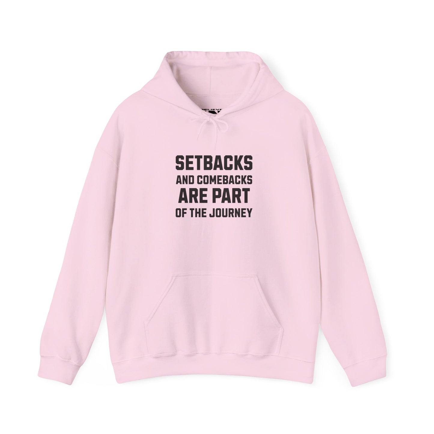 Never Give Up Motivational Hoodie