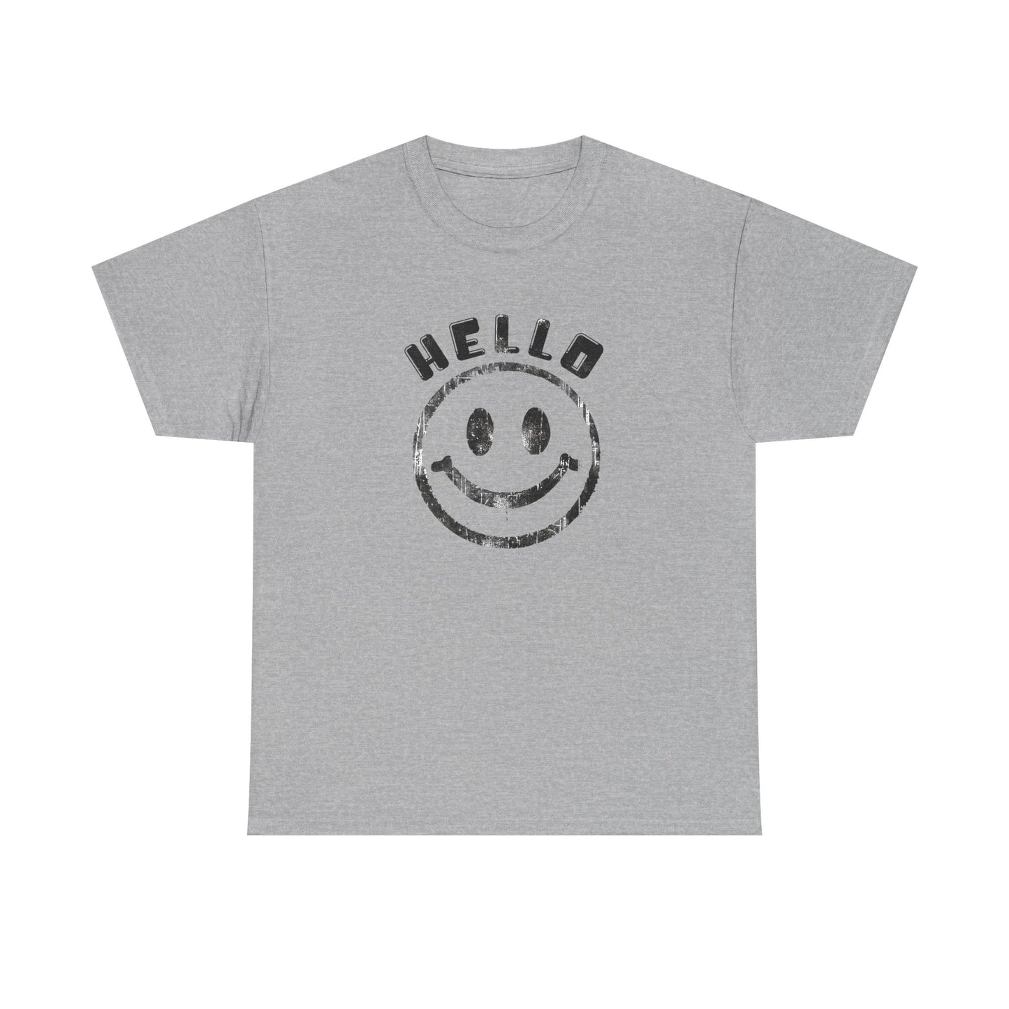 Hello Smiley Vintage Graphic Tee